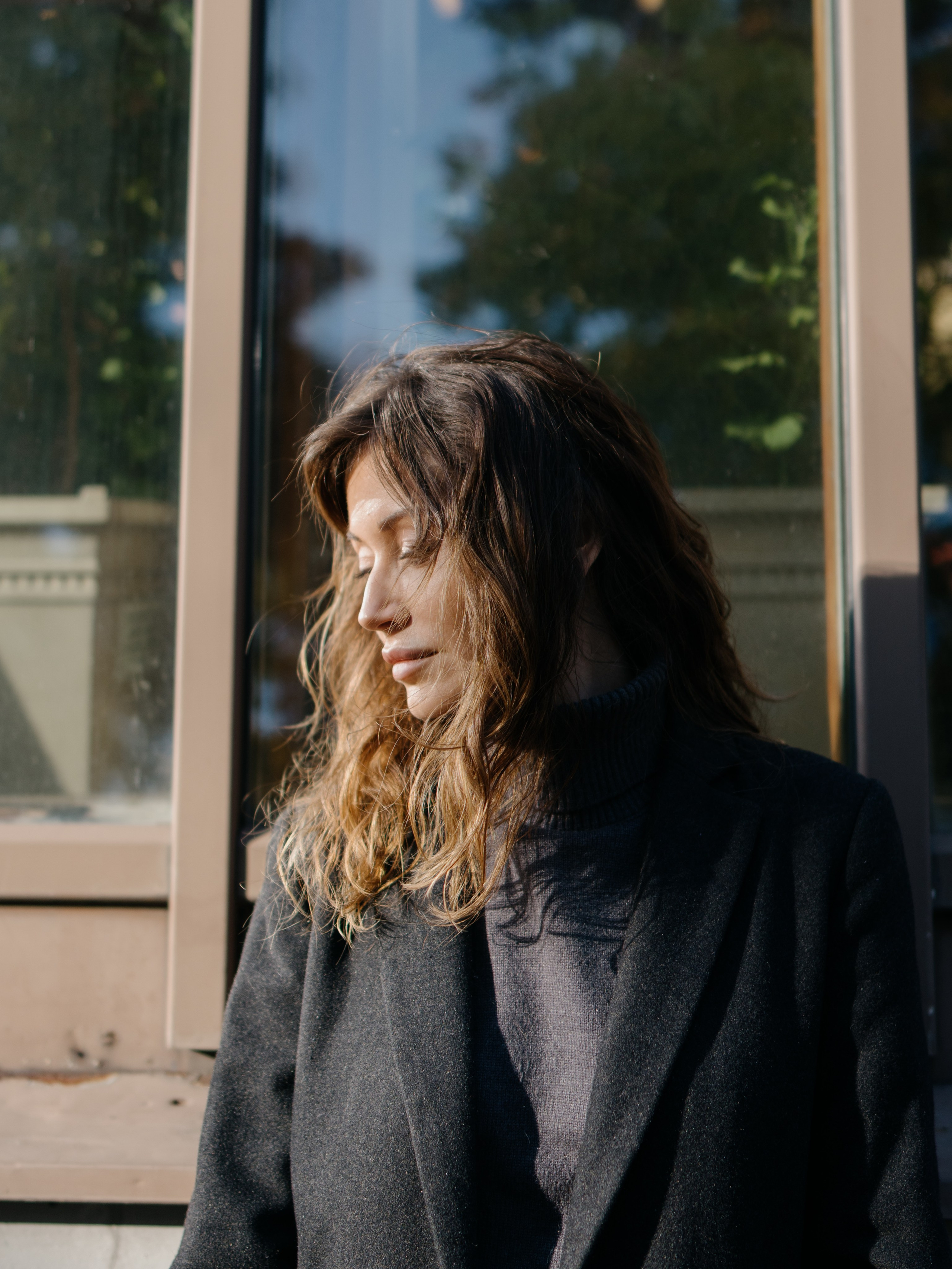 Фотосессия в парке осенью