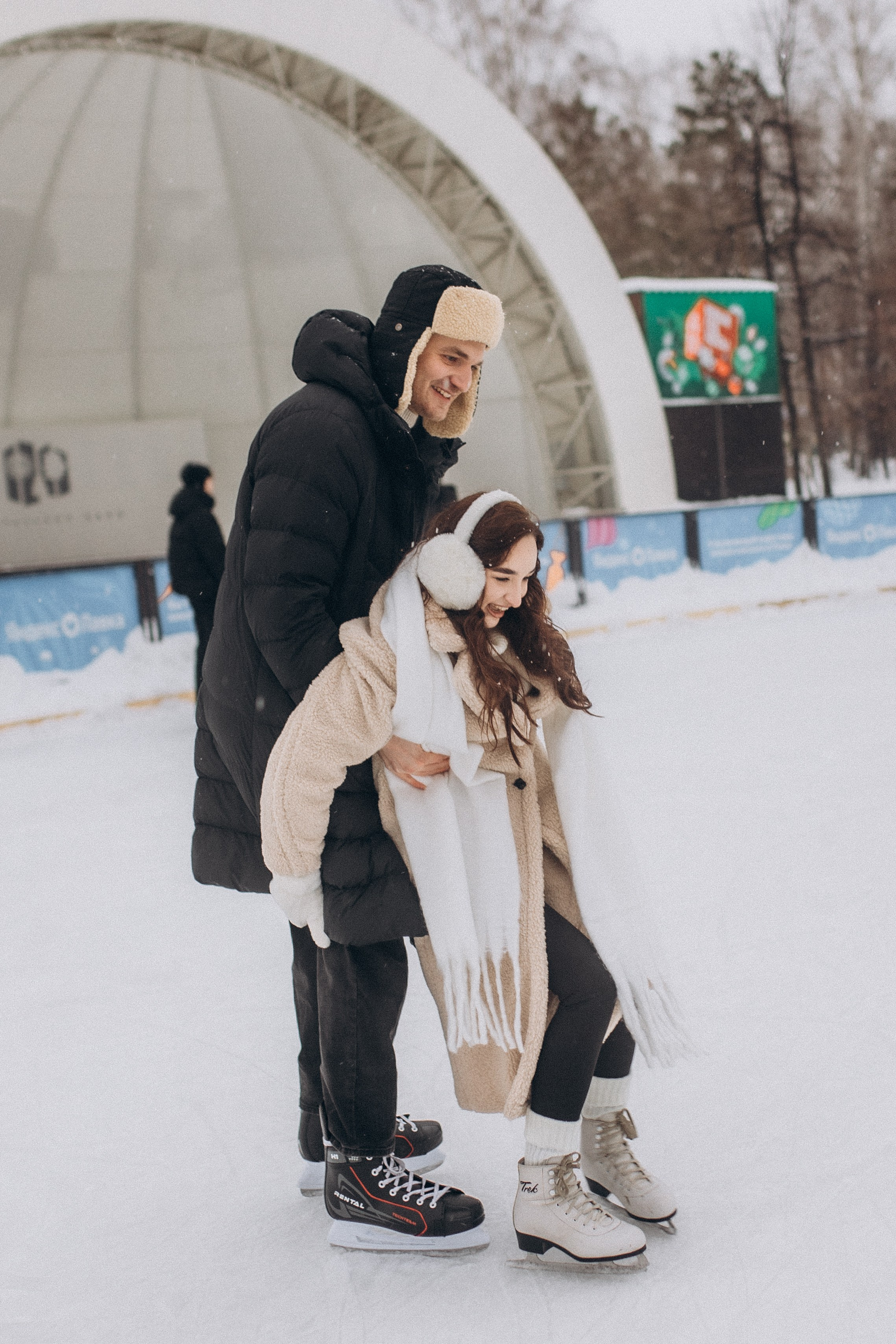 Зимняя история любви. Семейный фотограф lifestyle в Новосибирске Елена Шпилевая