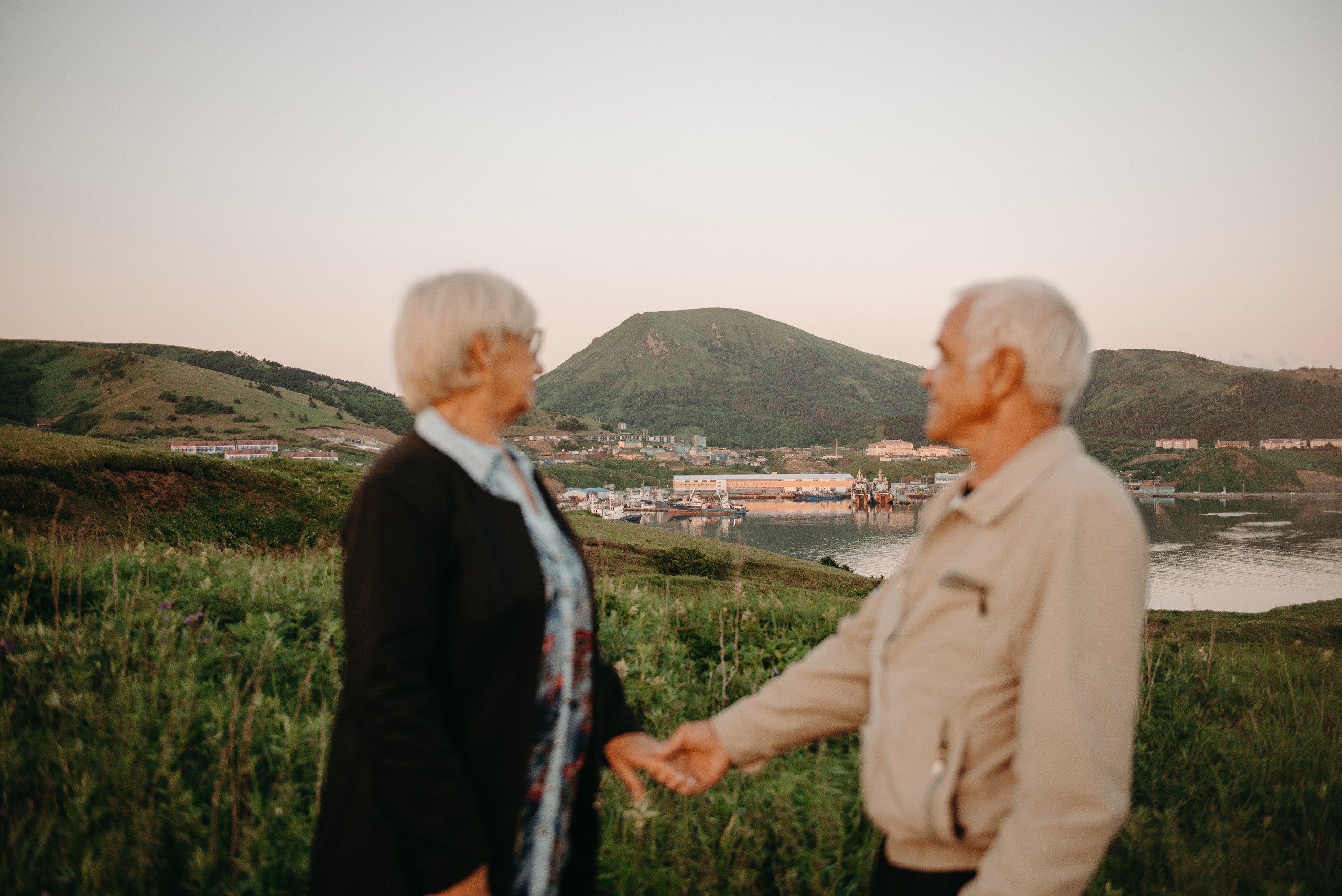 Тетя Валя и дядя Женя. Ирина Метелица фотограф на Шикотане