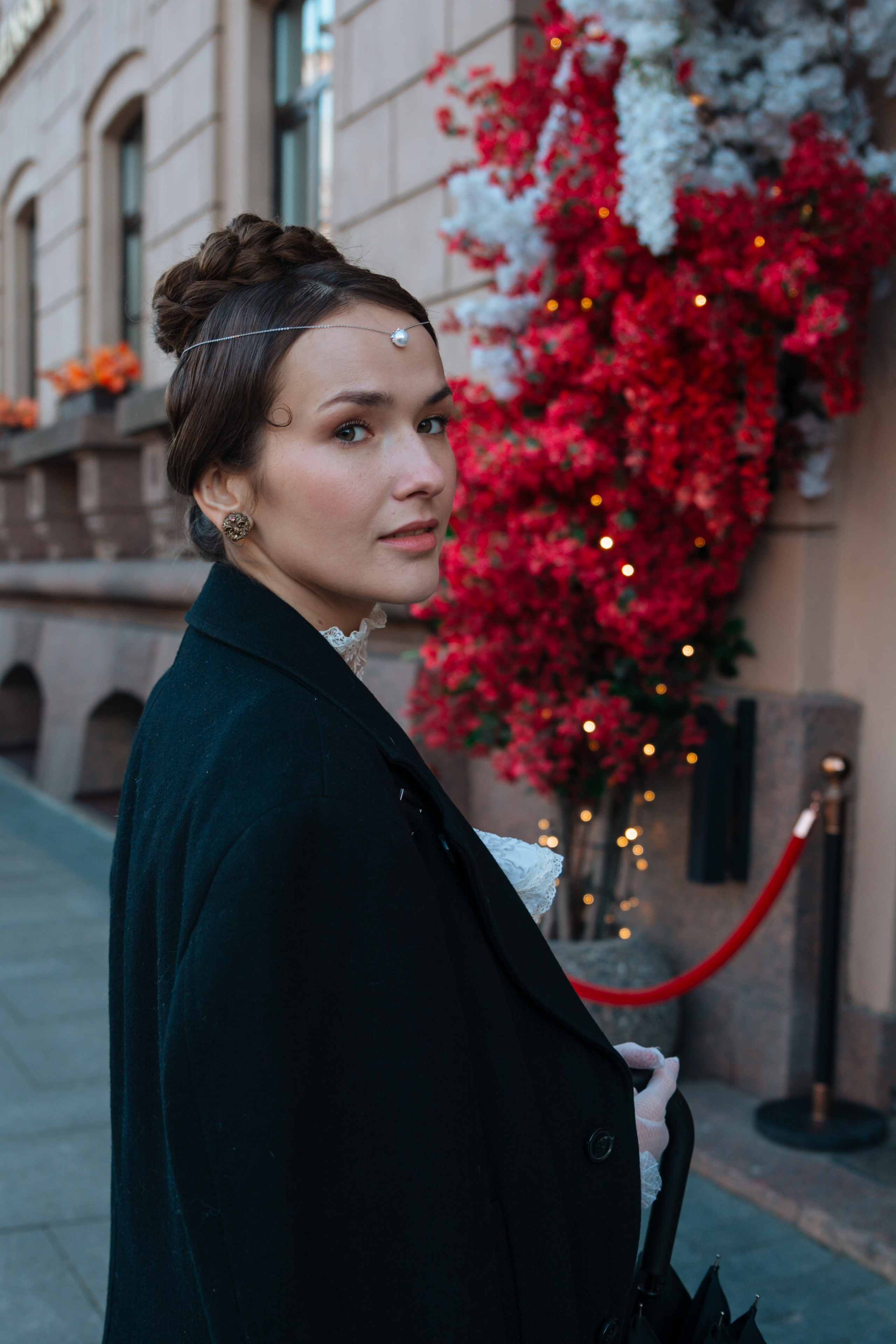 Пушкин в отеле «Оболенский». Съёмка ролика для конкурса. Портретный фотограф в Санкт-Петербурге Дмитриева Наталия