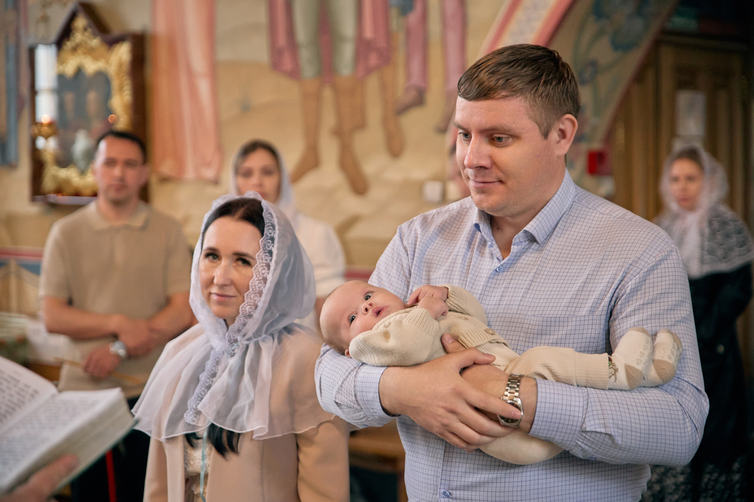 Крещение младенца Максима. Фотограф в Дивеево