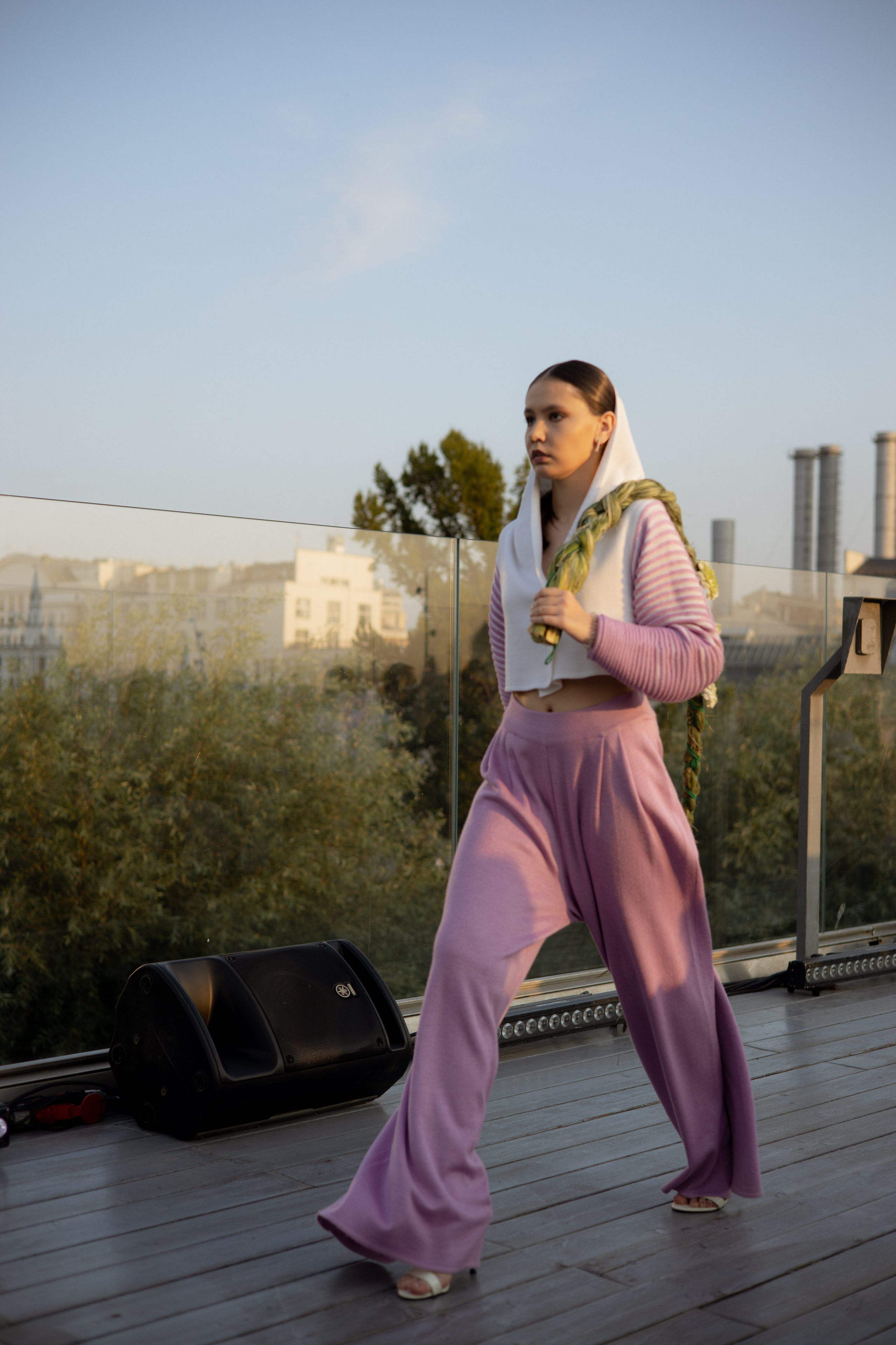 Модный показ. Парящий мост. Оформление свадеб, декор свадеб Вера Маркова, Москва