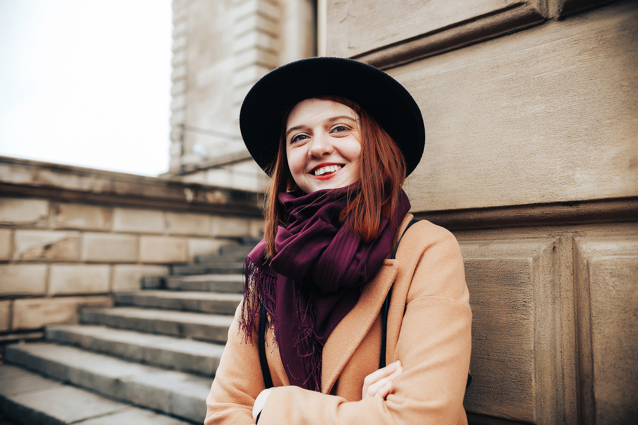 Уличная фотосессия в центре Калининграда | Профессиональный фотограф. Фотосъемка и видеосъемка в Калининграде Liveemotion.pro
