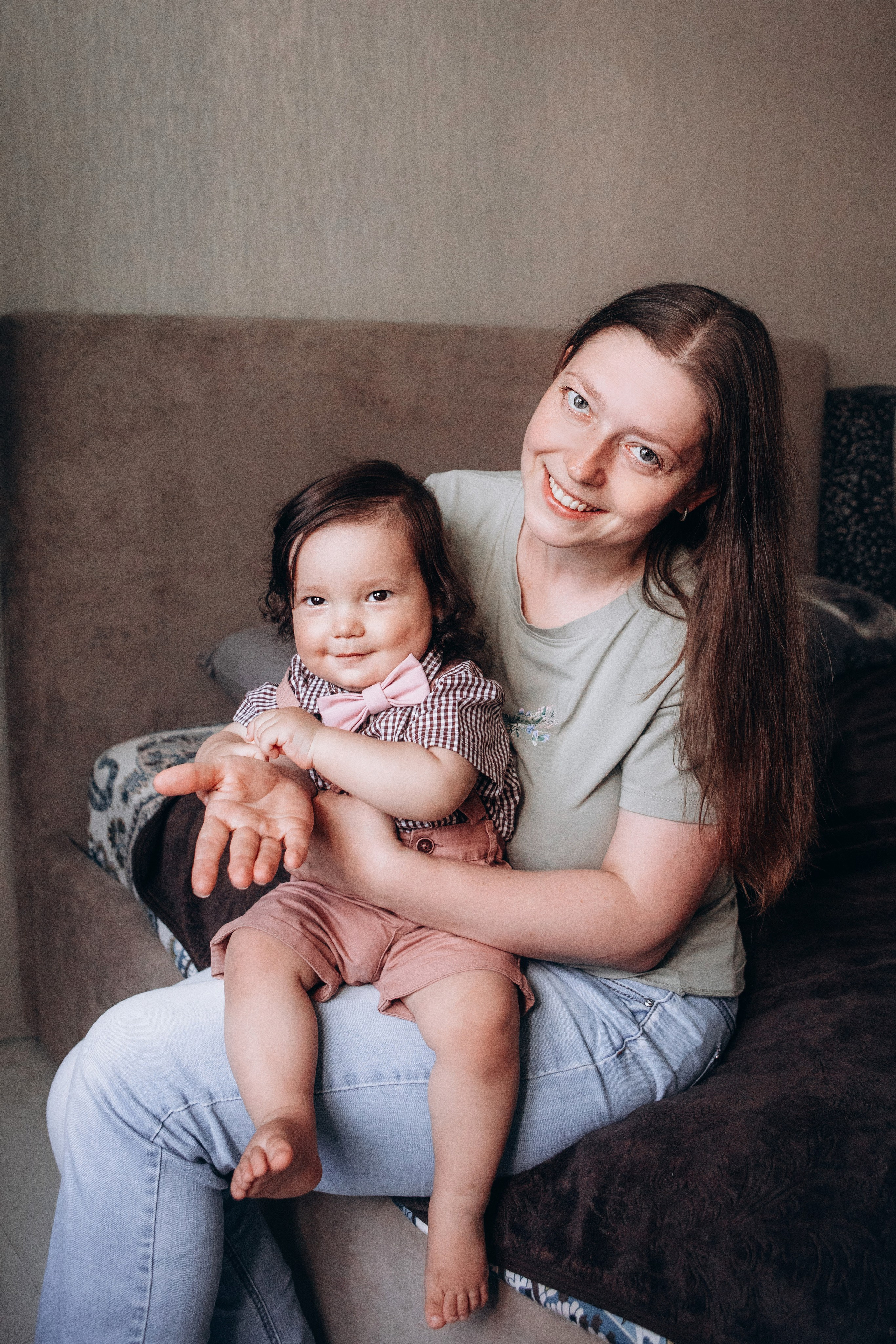 Первый День Рождения Ромы. Семейный и детский фотограф в г. Новосибирске Макеева Анастасия