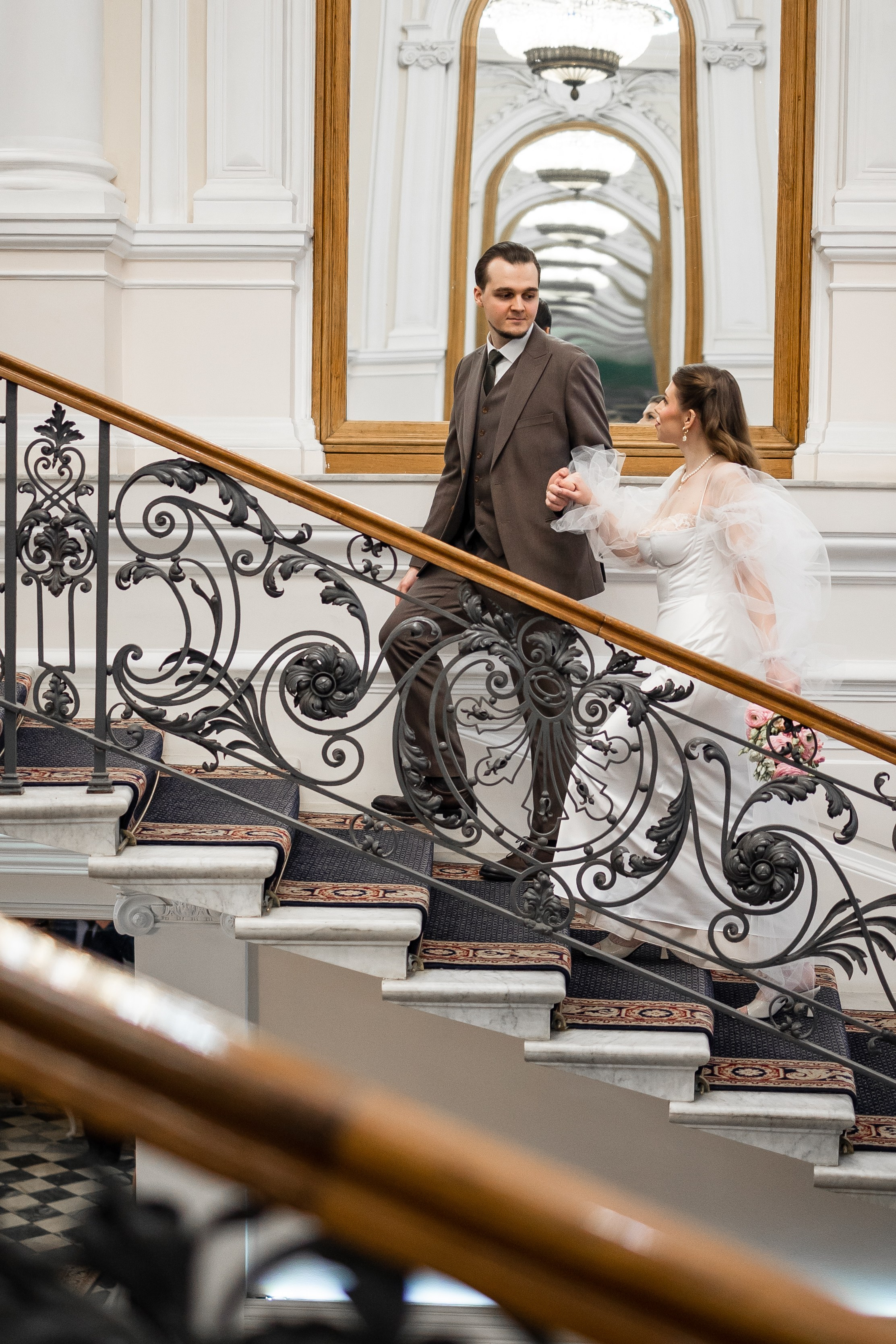 АКАДЕМИЯ ОСОБНЯК ШУВАЛОВА. Свадебный фотограф Санкт-Петербург Катерина Ширяева