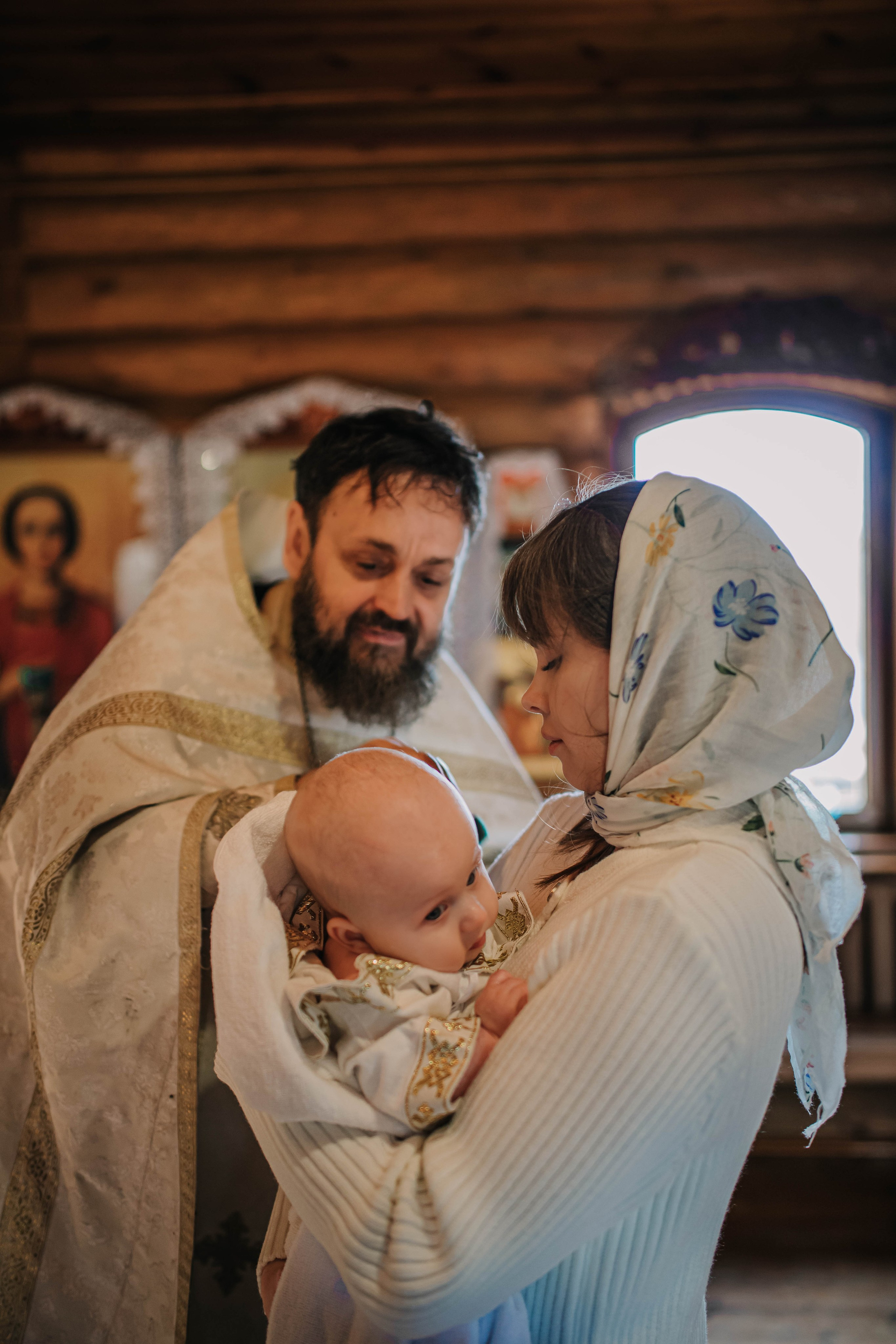 Крещение Дмитрия. Фотограф Дарья Маташкова