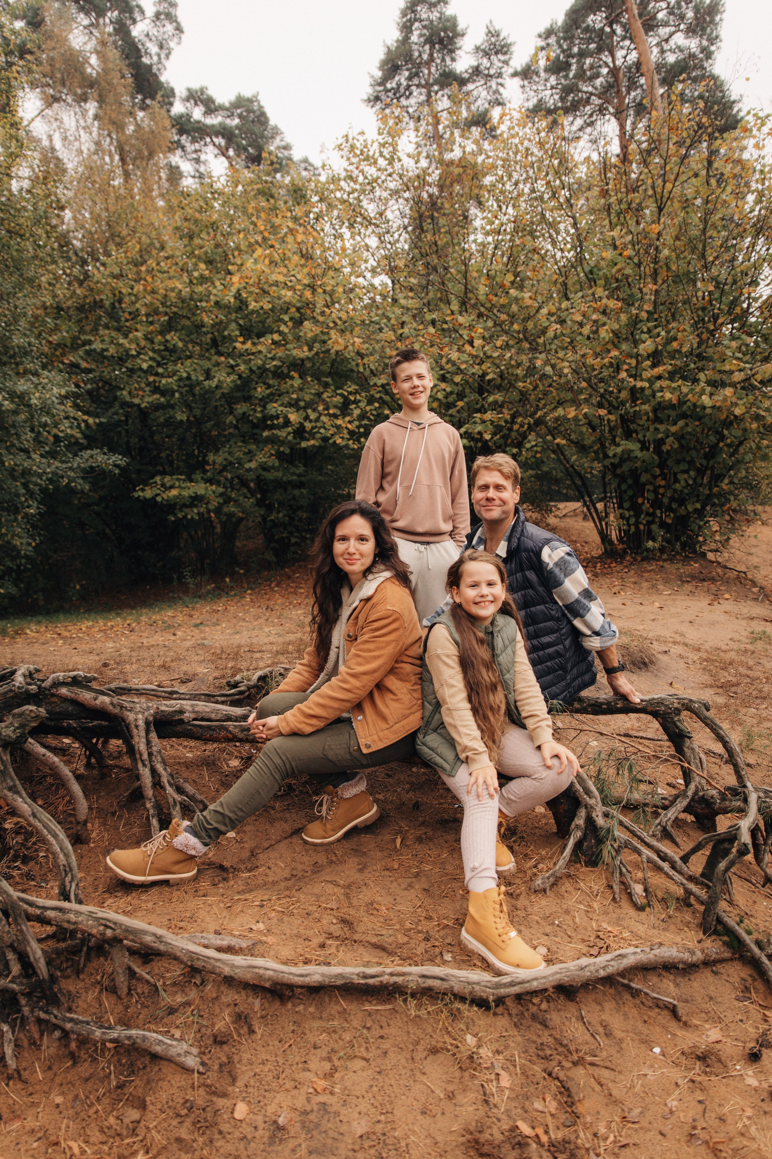 Алина, Саша, Андрей и Полина. Семейный фотограф В Москве Александра Дейкун