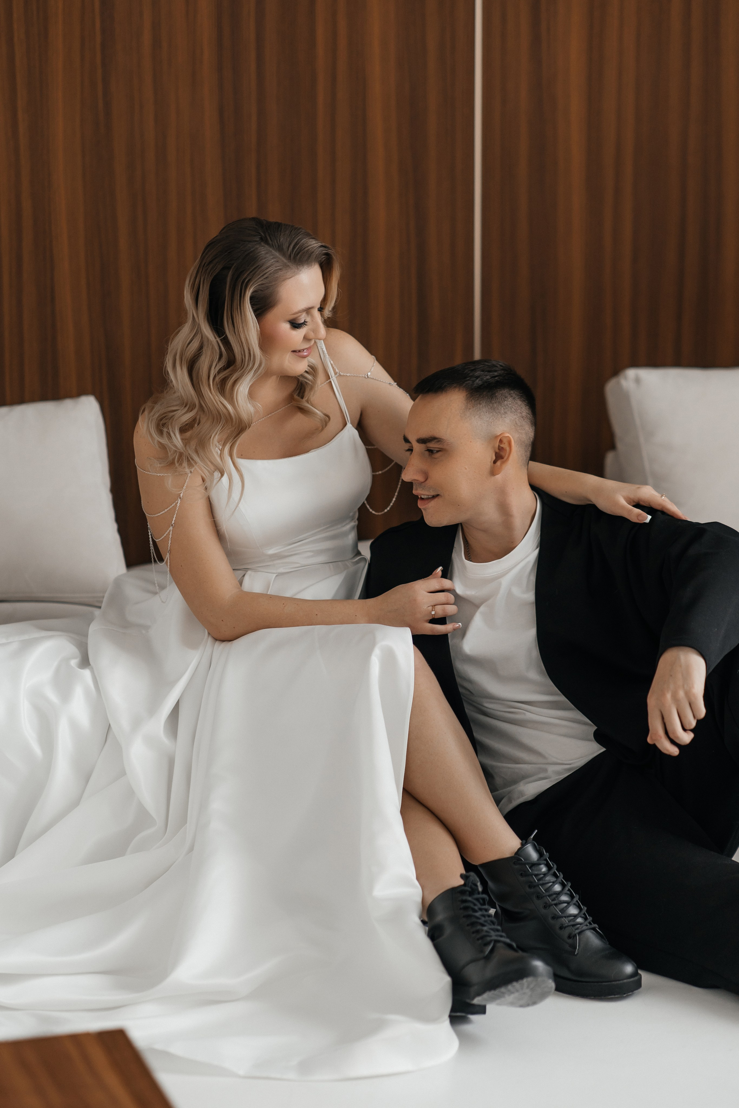 Свадебная серия в студии