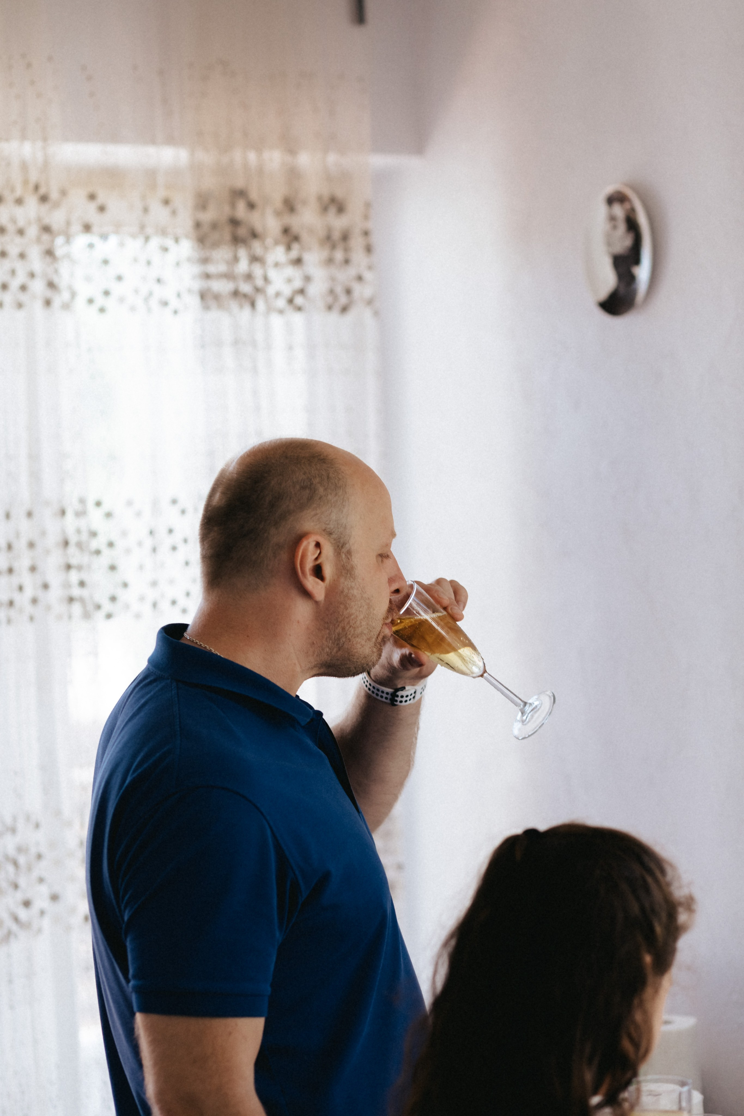 Лиза и Сережа. Роспись и тусовка в коттедже. Свадебный и портретный фотограф в Москве Анастасия Масюк