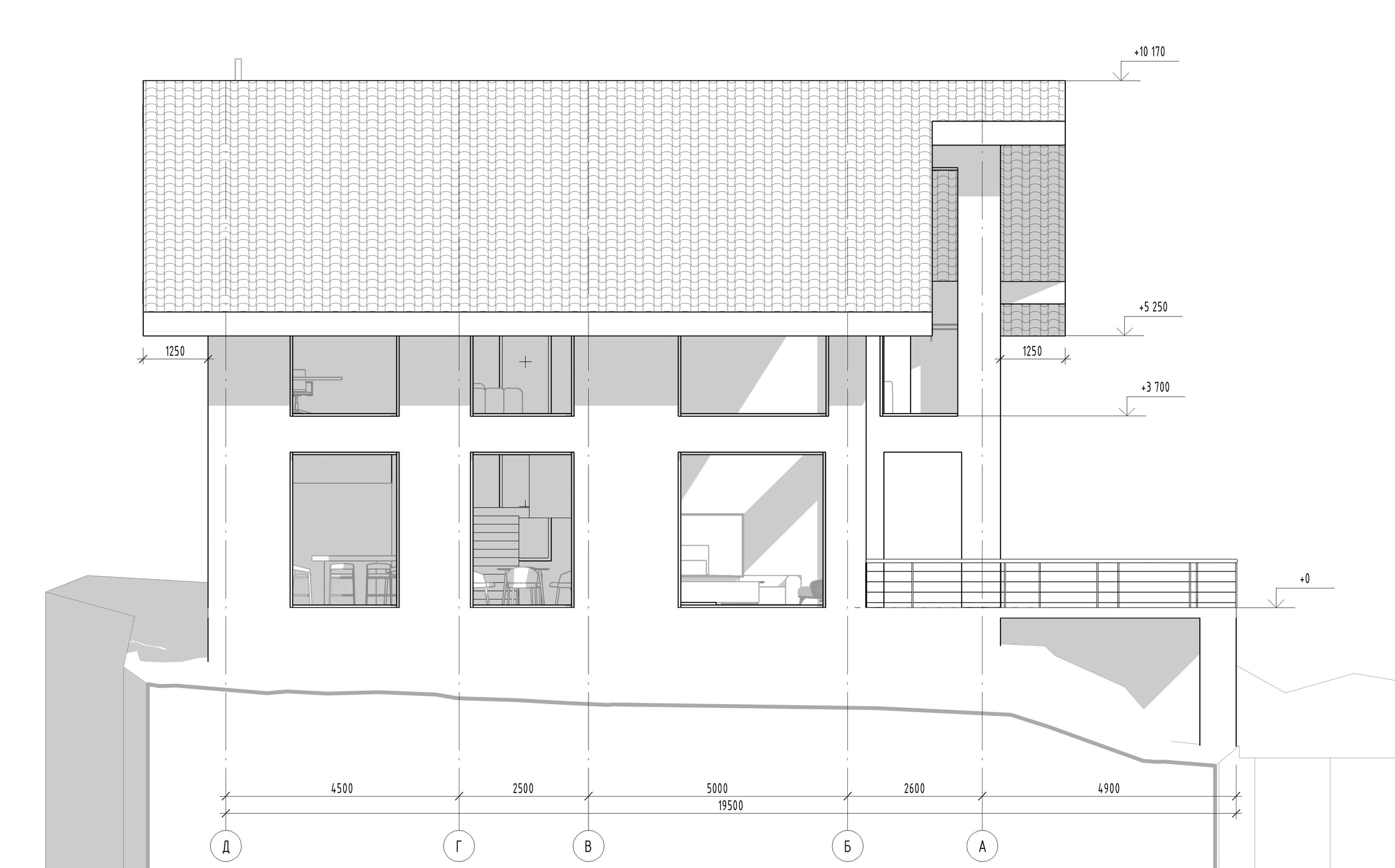 Загородный дом Сикачи-Алян. Архитектурно-дизайнерское бюро ROOMS