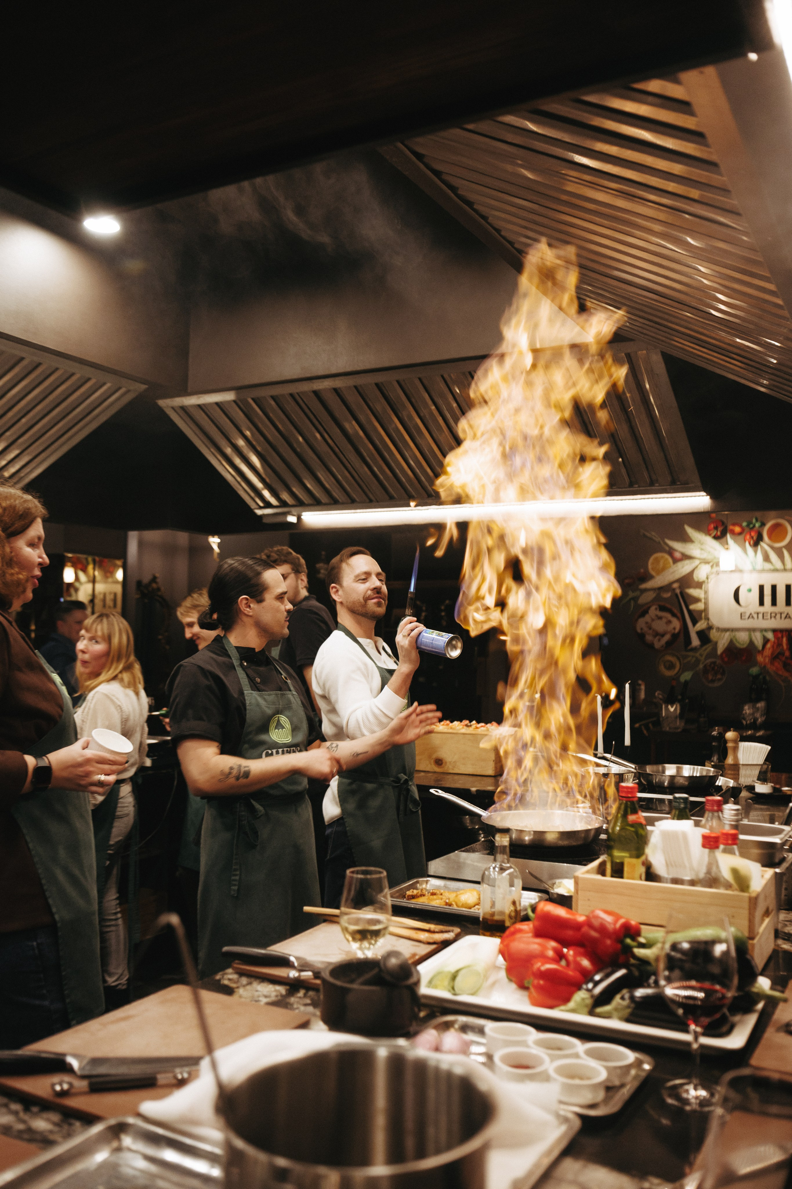 Репортажная фотосессия «Polygen Animal Health» в «Chefs Eatertainment». Профессиональный фотограф в Санкт-Петербурге Александр Волосенцев