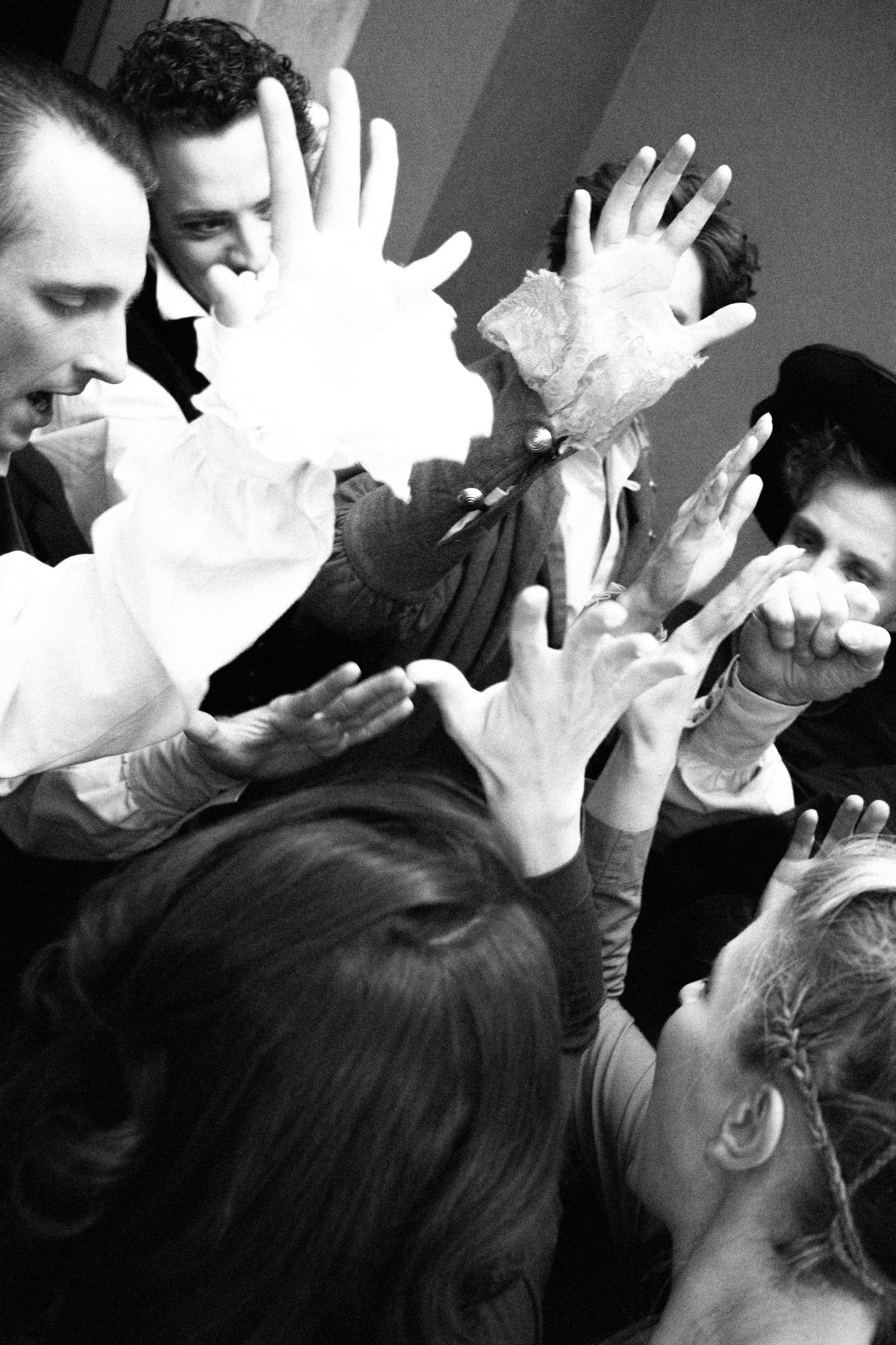 Theatre backstages. Portrait and backstage photographer Nina Crane