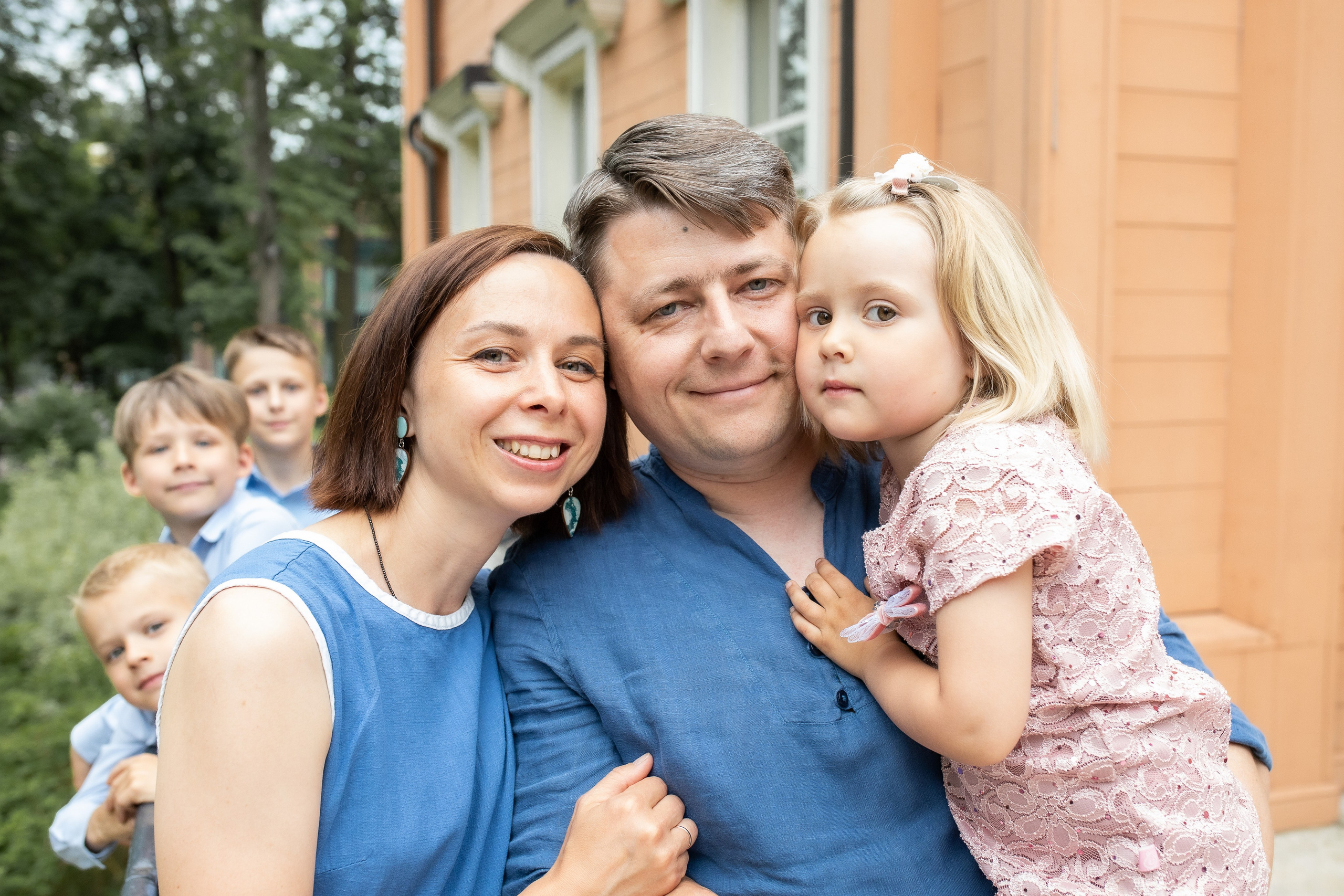 Большая дружная семья!. Профессиональный фотограф, Москва |Видное Елена Елизарова