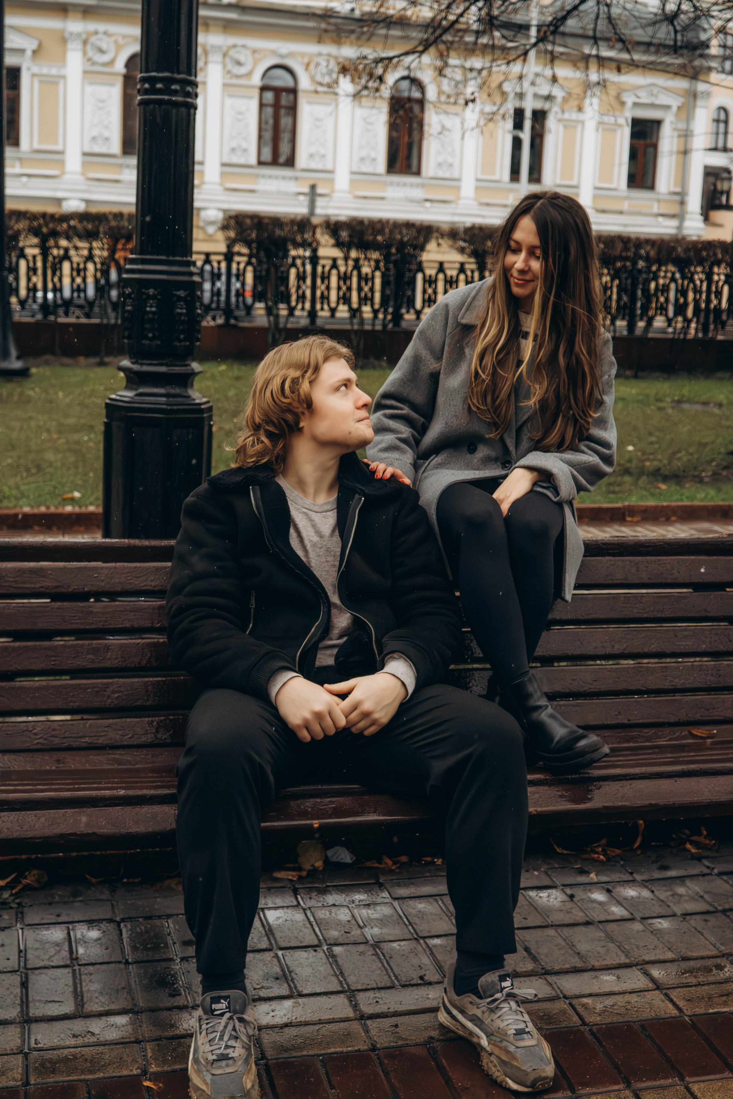 Саша и Максим. Чистые пруды. Фотограф Москва Валерия Веденина