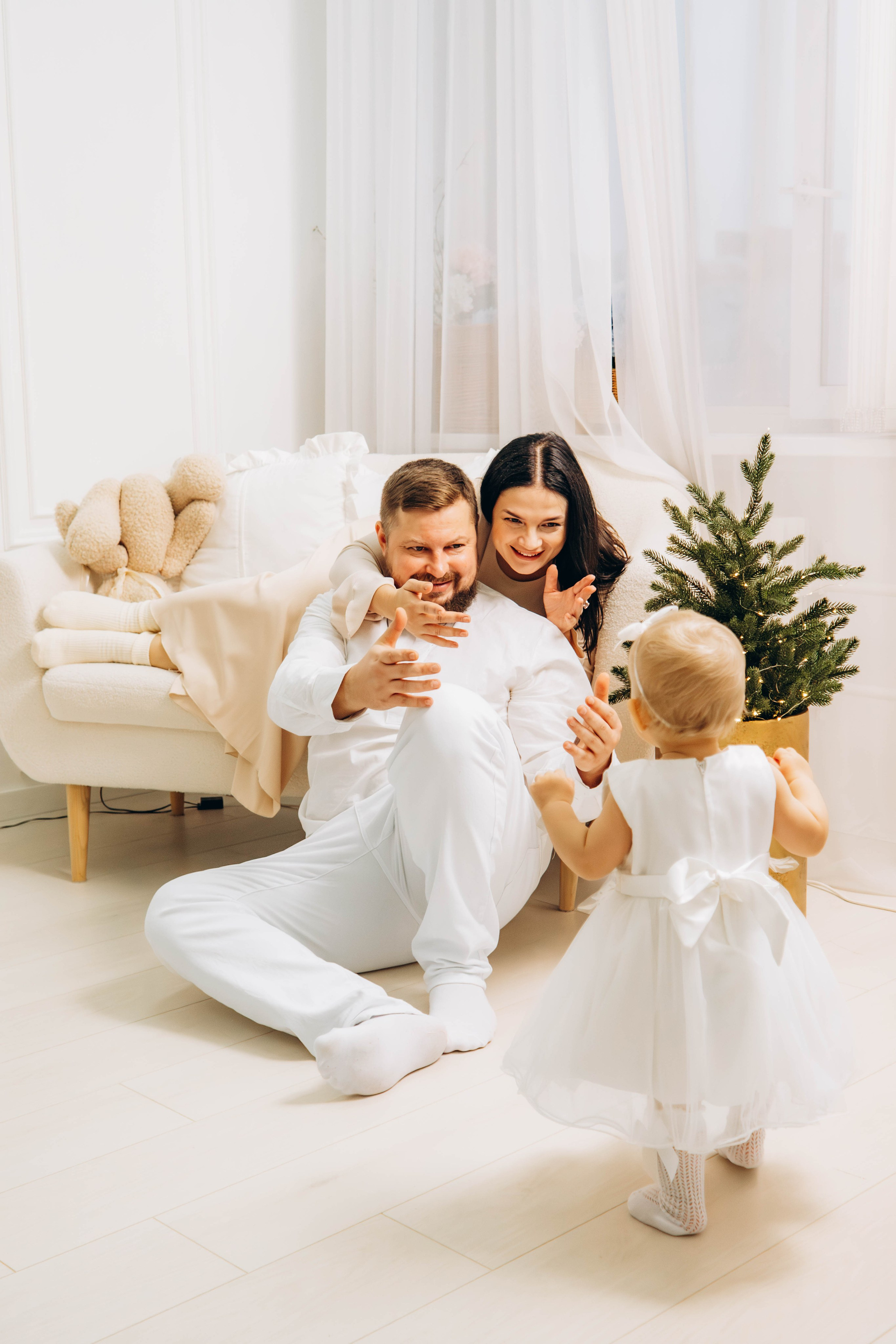 Съемка на годик малышки. Студия «LuLu». Фотограф Москва Валерия Веденина