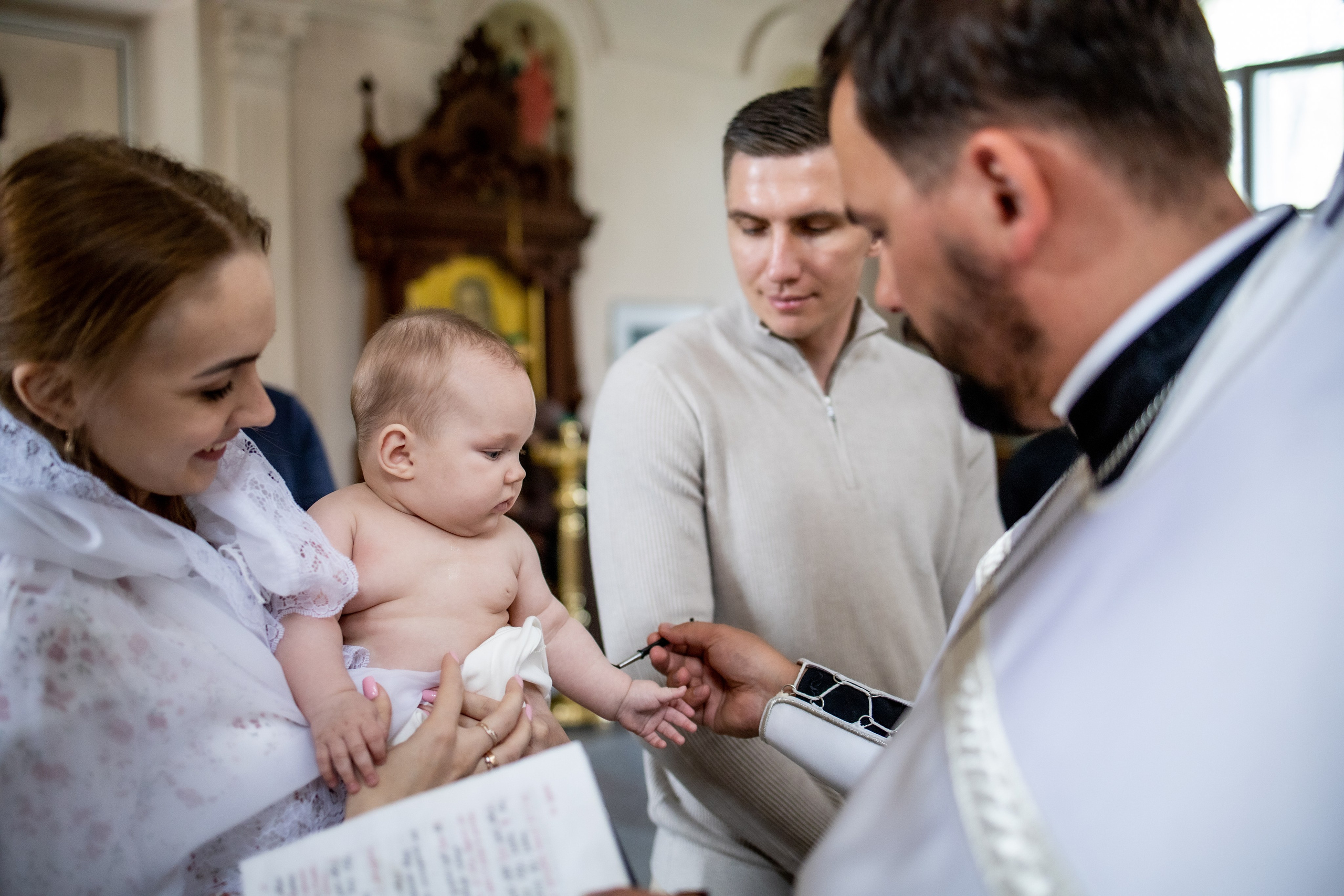 Крещение Софии. Фотограф Надежда Лукьянова