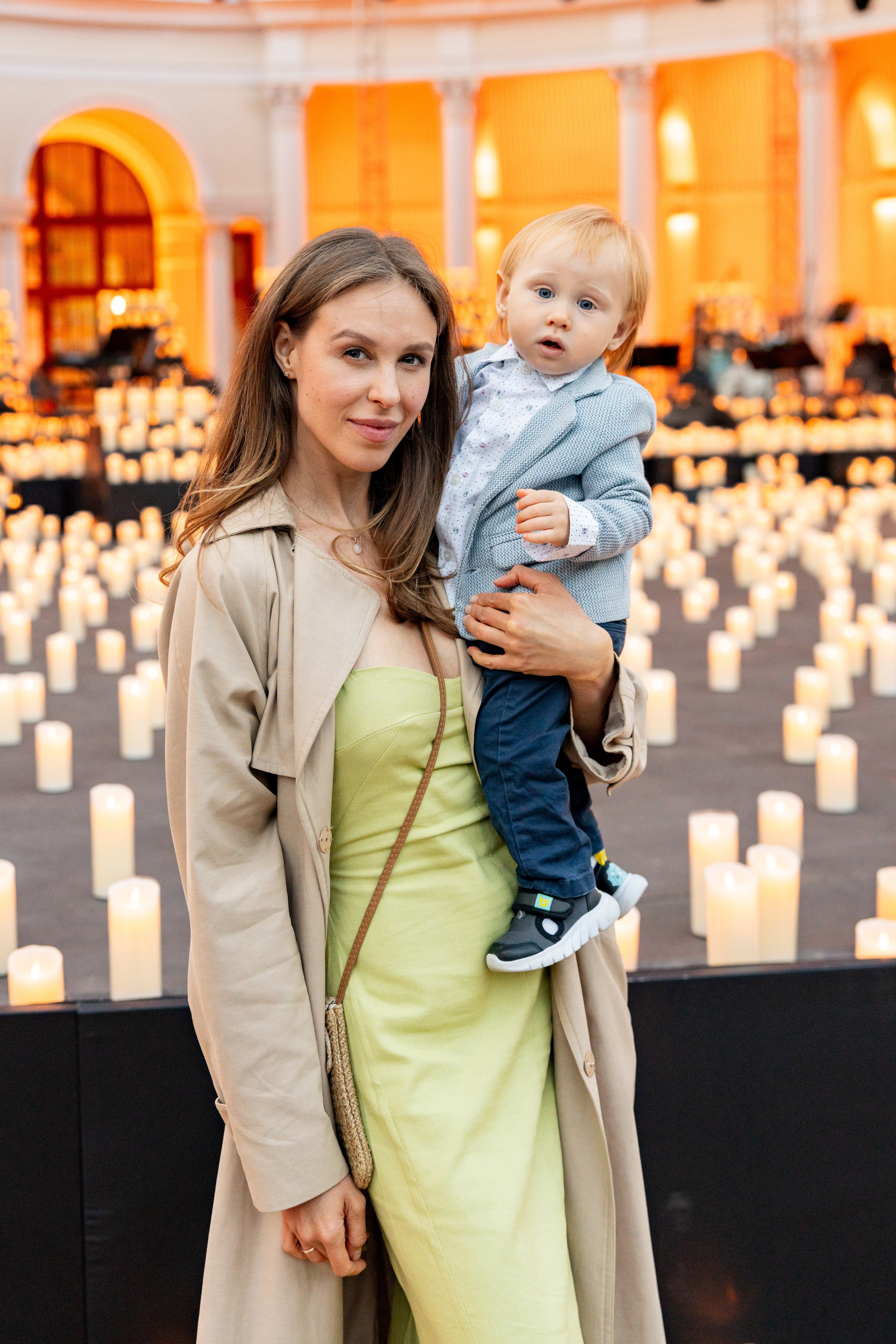 Симфонический оркестр Lumisfera при свечах. Фотограф Никита Комаров