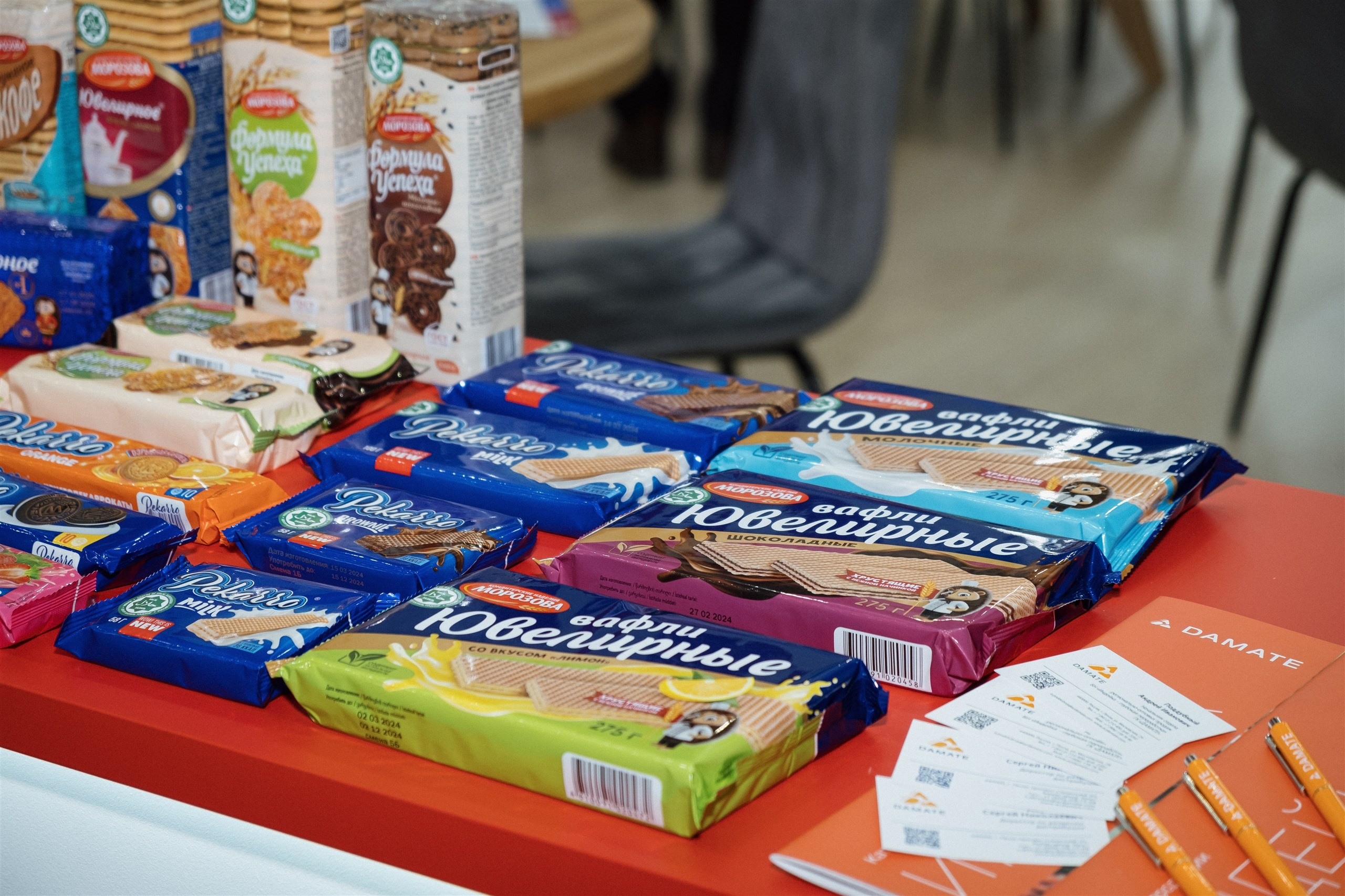 Образцы продукции на выставочном стенде региона, Казань