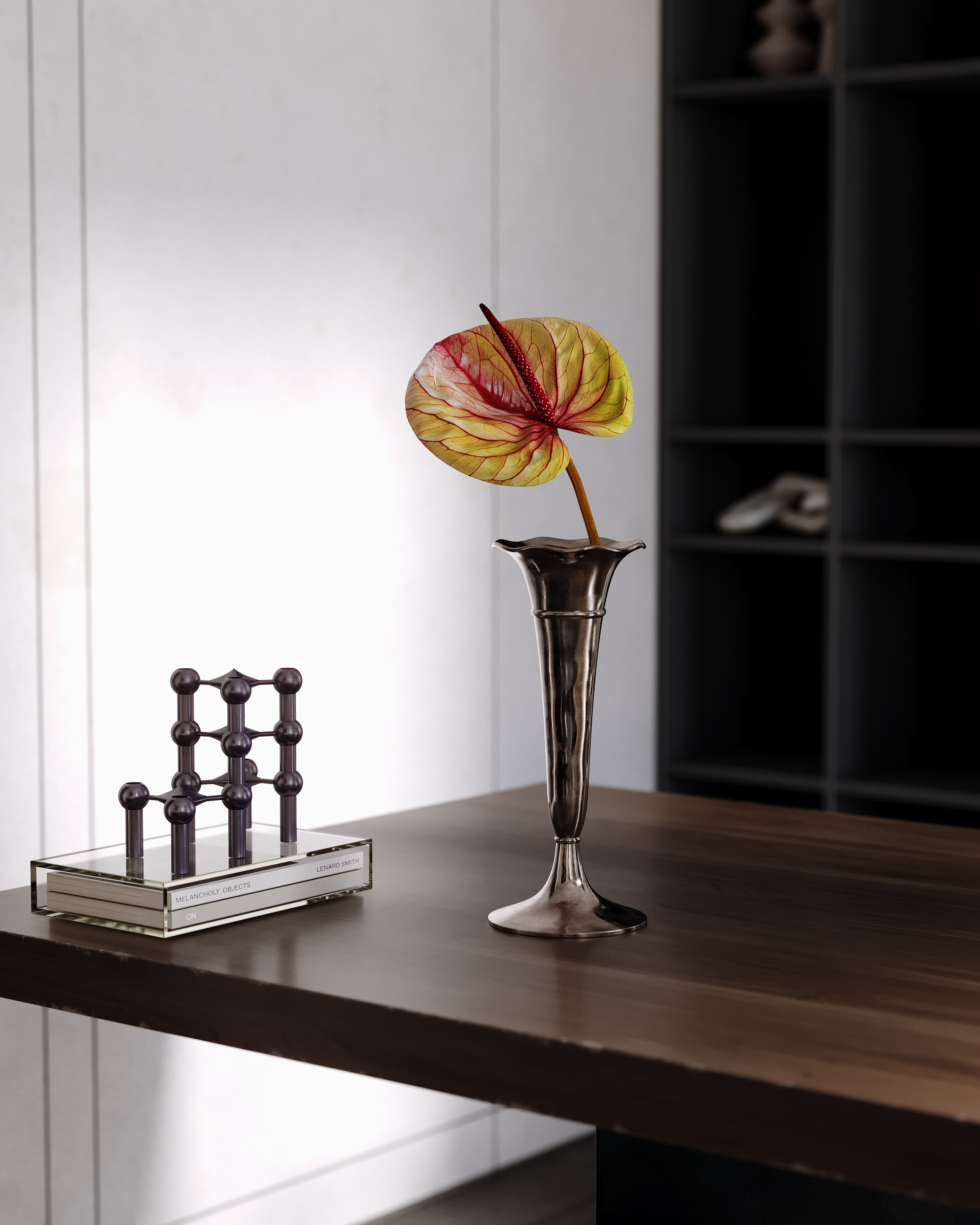 Кабинет design by kireevaaanna. Визуализации интерьера