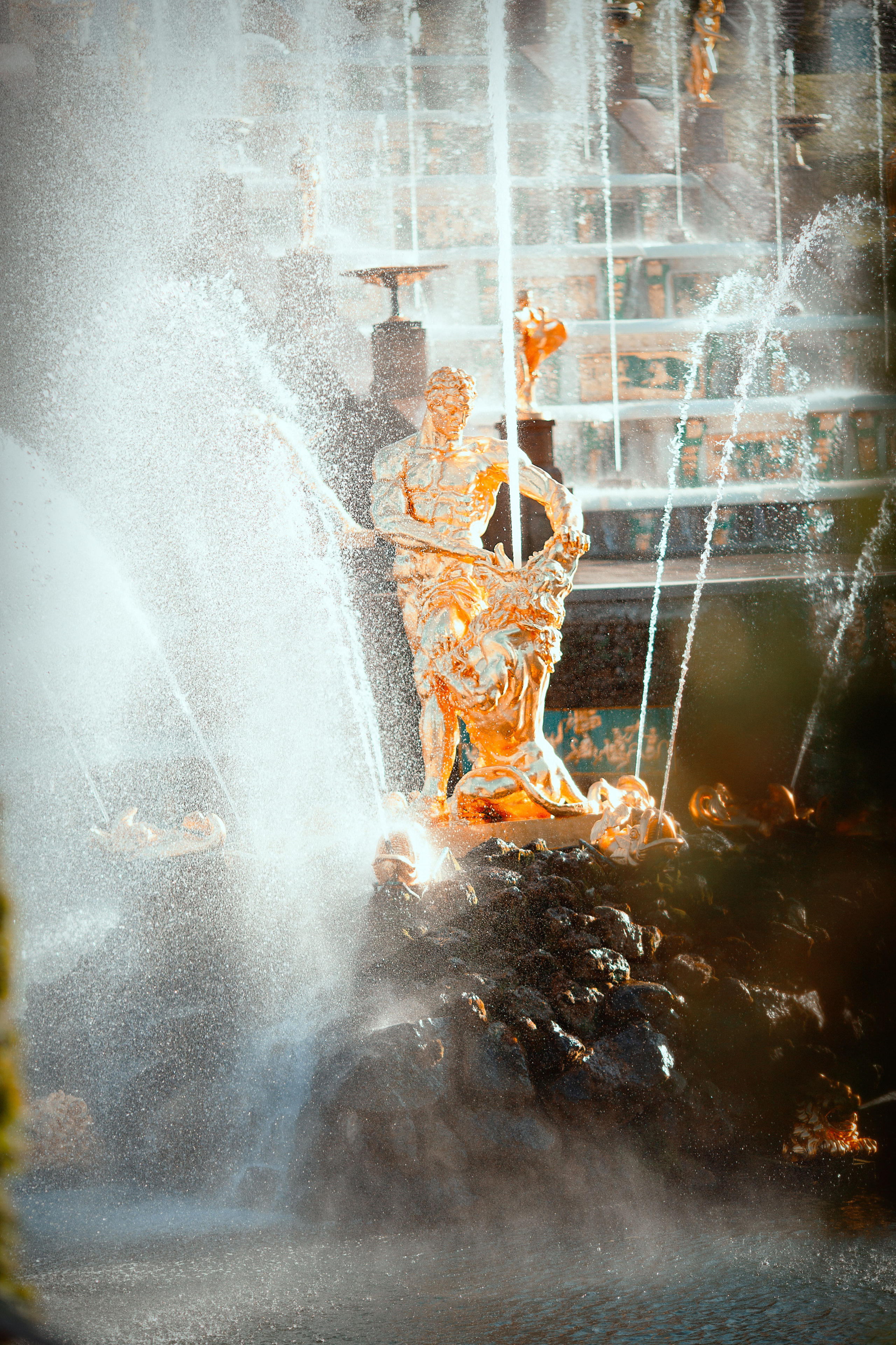 Блондинка в Петергофе. Детский и семейный фотограф Екатерина Васильева