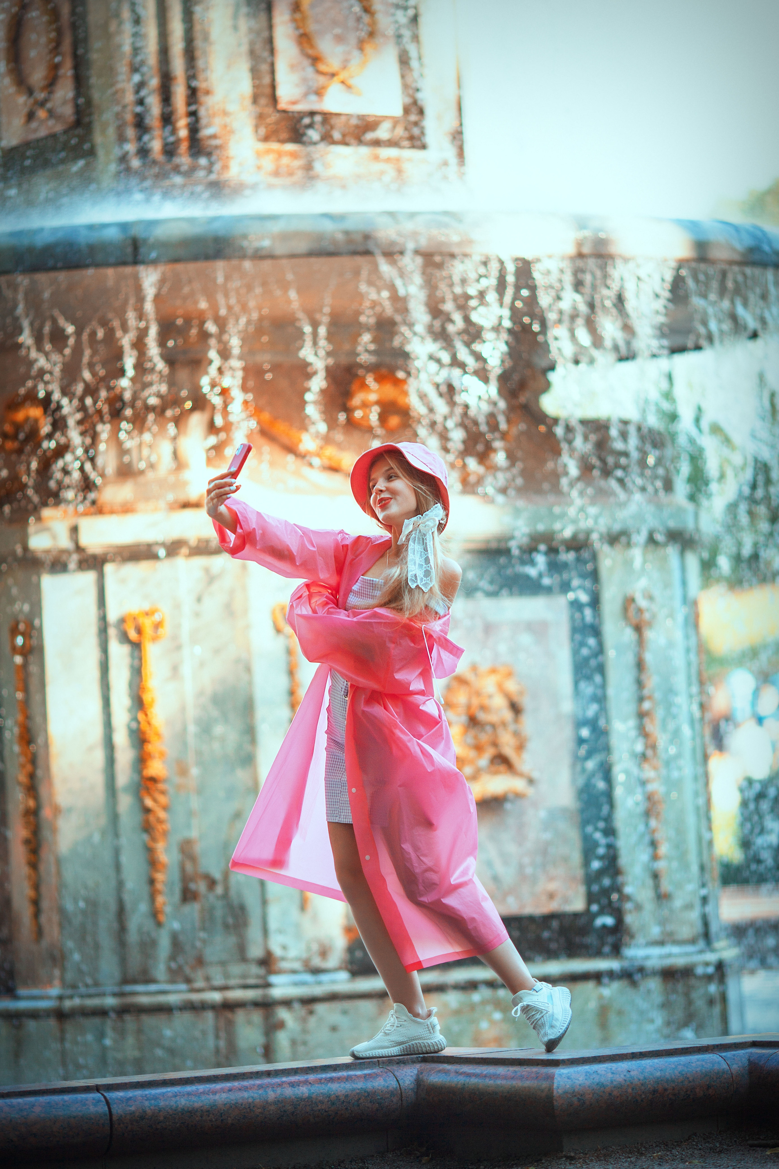 Блондинка в Петергофе. Детский и семейный фотограф Екатерина Васильева