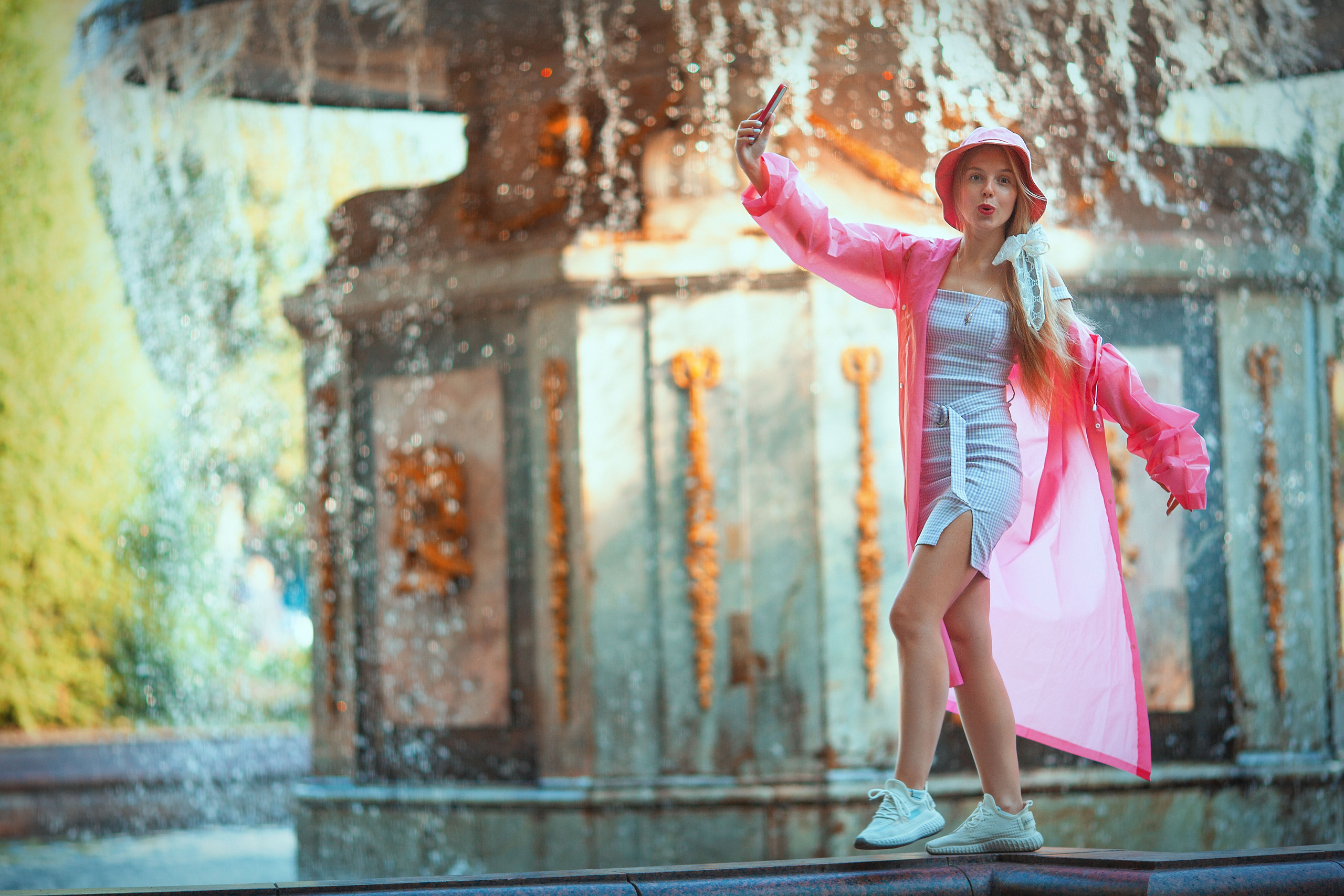 Блондинка в Петергофе. Детский и семейный фотограф Екатерина Васильева