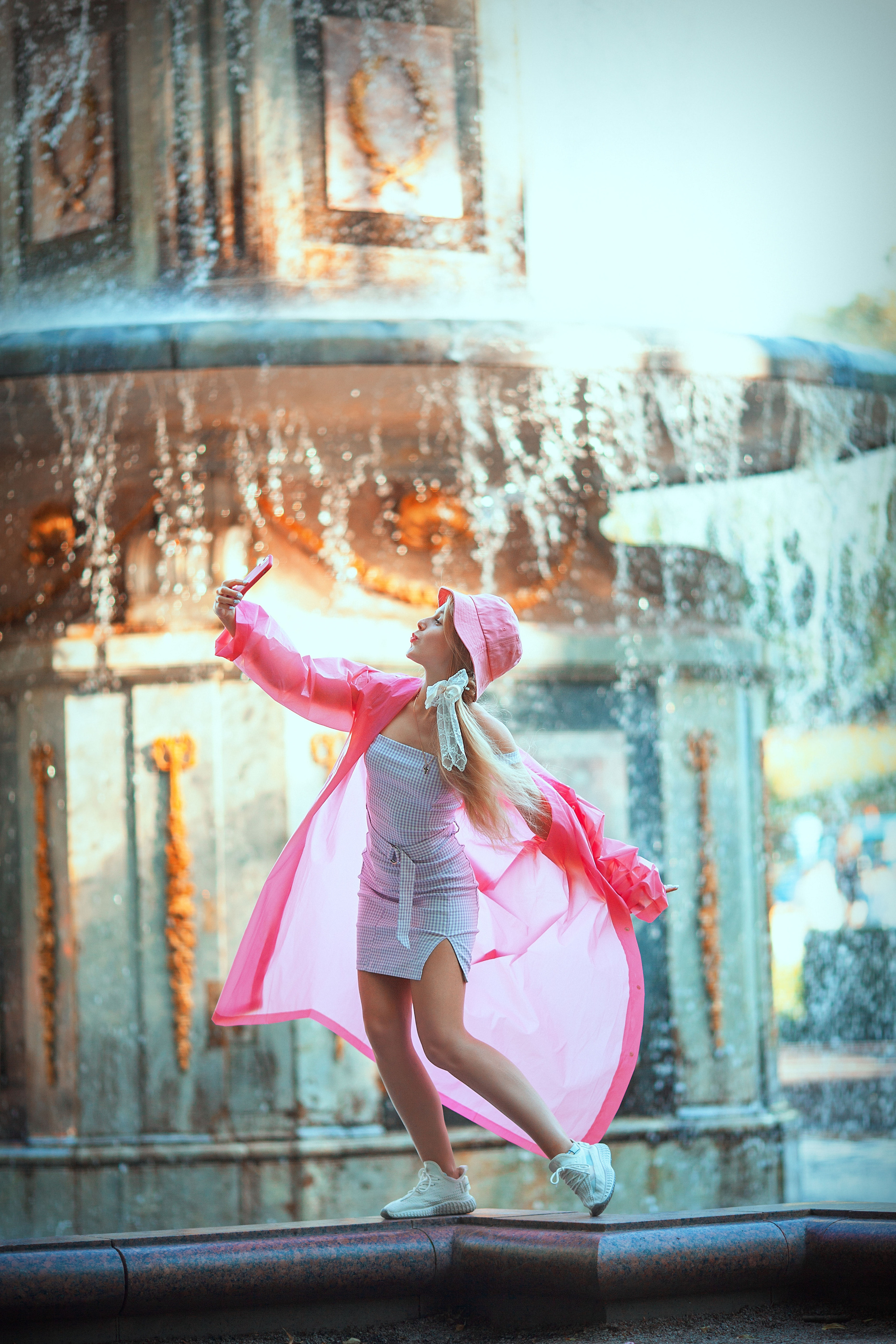 Блондинка в Петергофе. Детский и семейный фотограф Екатерина Васильева