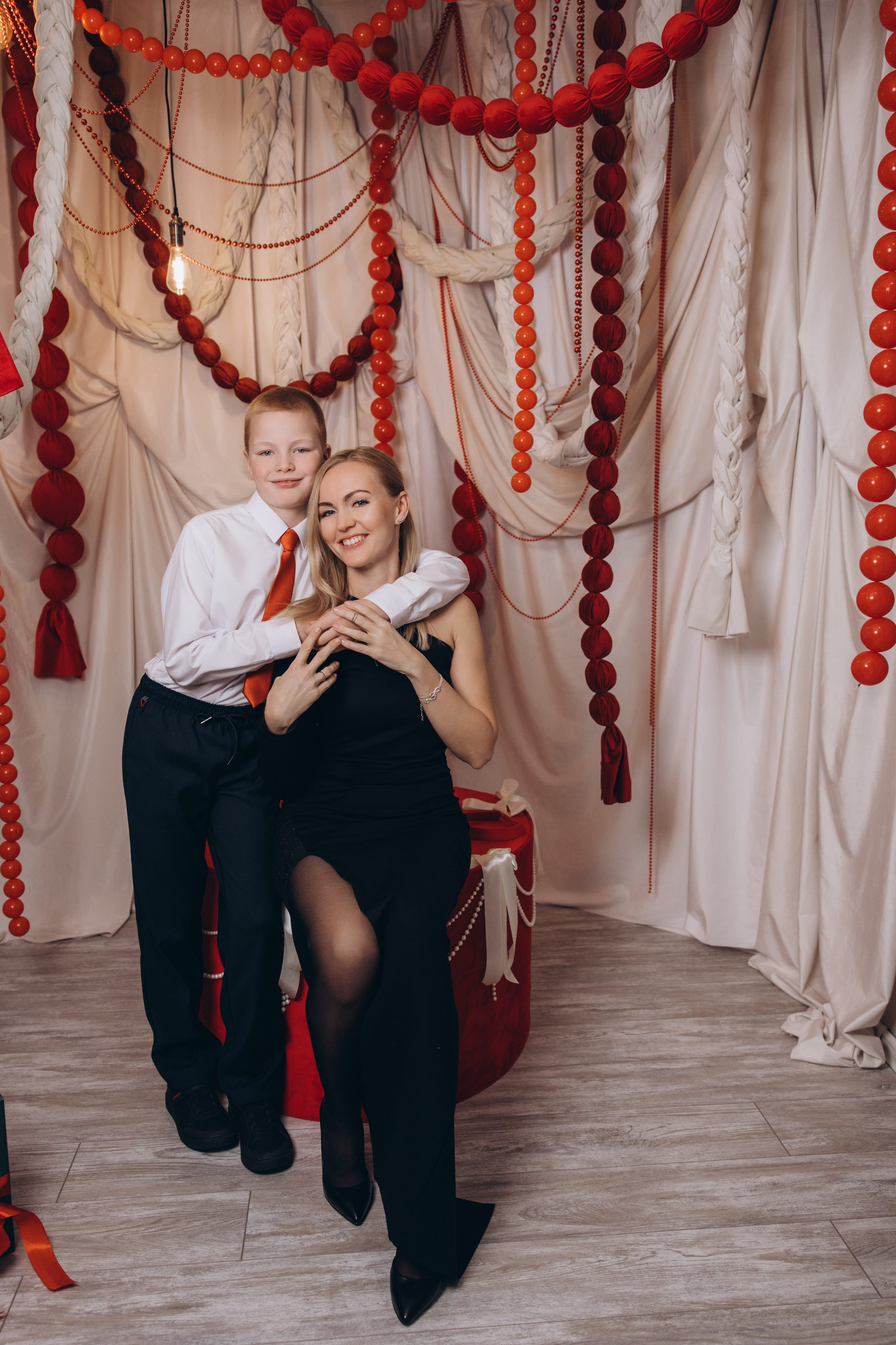 Новогодние истории в студии 8 этаж. Свадебный, семейный фотограф в Иркутске Светлана Макаричева