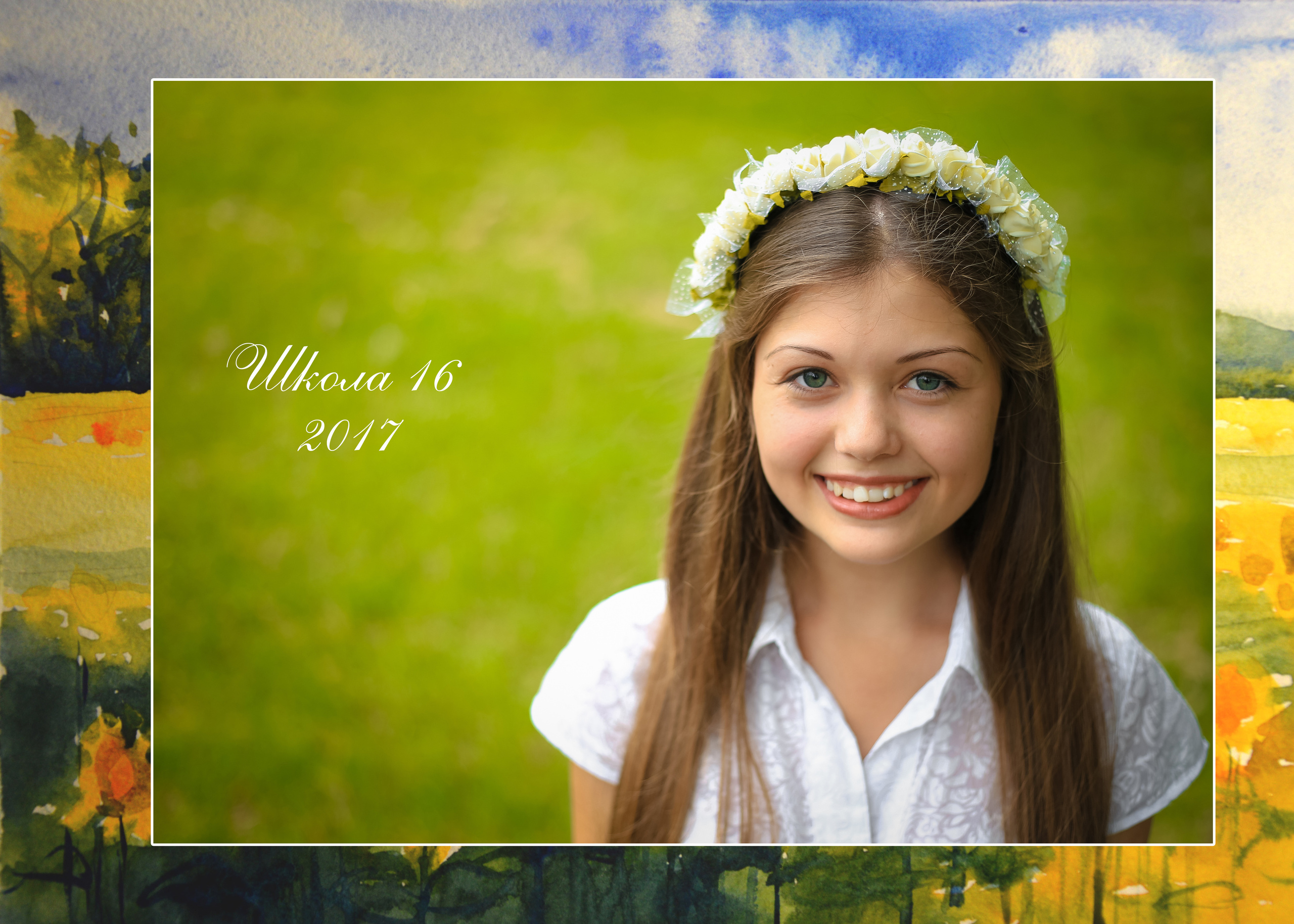 Фотокнига 5 разворотов (10 страниц). Выпускные альбомы Edi ART