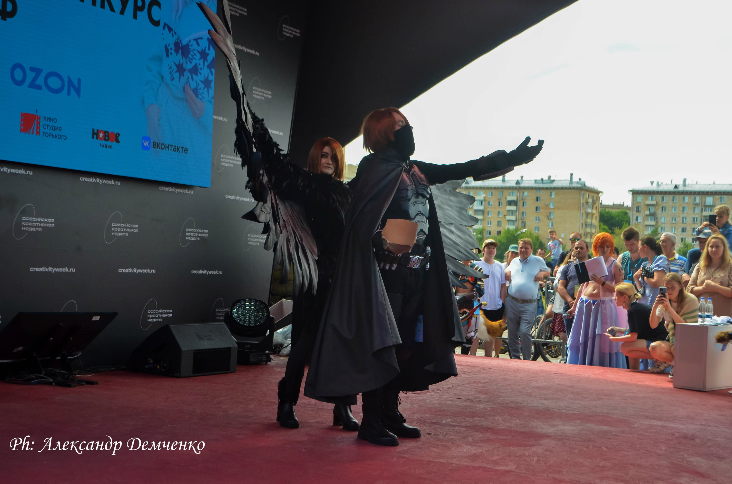 Фотосессия в Парке Горького на Лидеры молодого контента