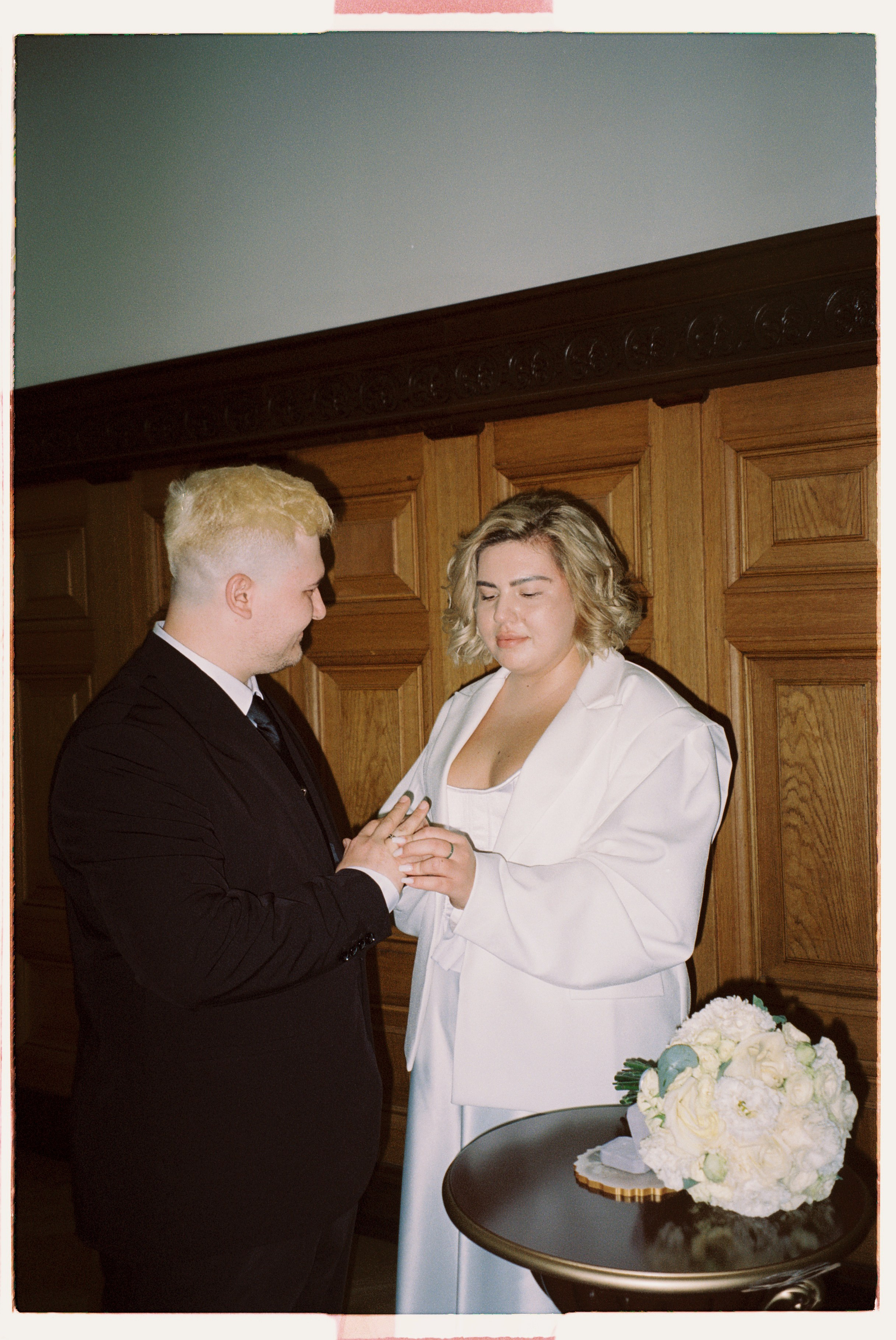 На плёнку (Даша и Лёша). Фотограф в Москве — Евгения Прокопенко