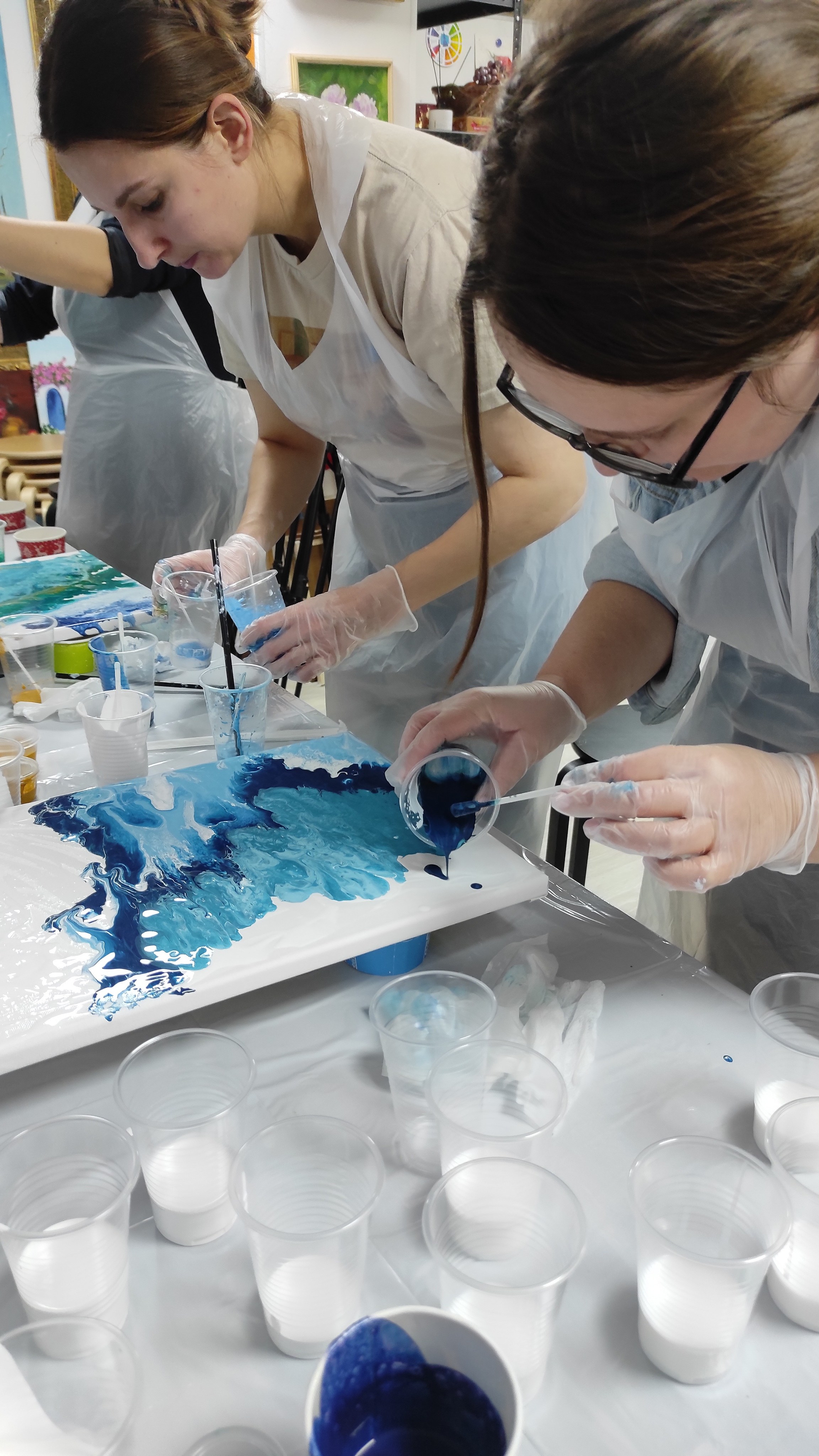 Арт-вечеринки. Арт-вечеринки и мастер-классы в Москве для взрослых и детей