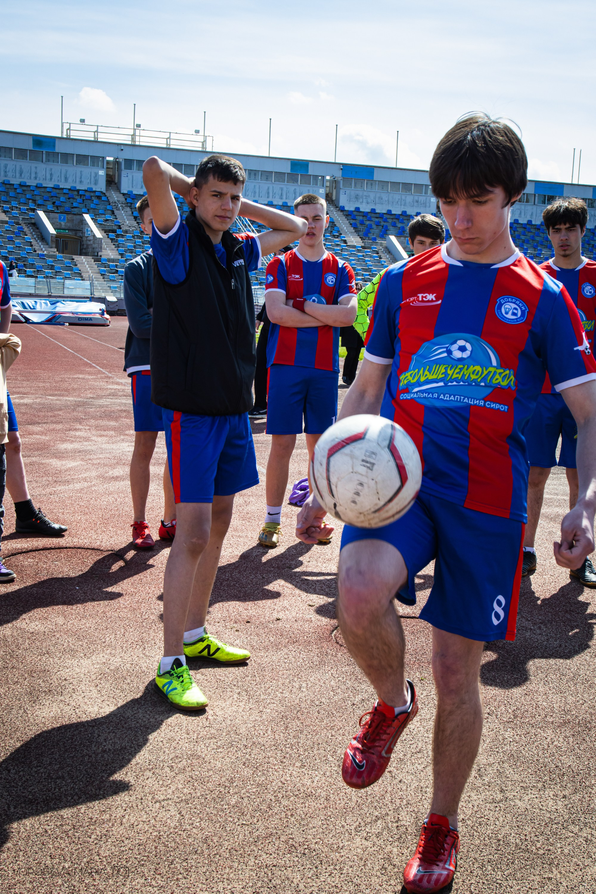 XI Ежегодный турнир по футболу «Юный Зенитовец». Фотограф ювелирных украшений в Санкт-Петербурге Воробьева Мария