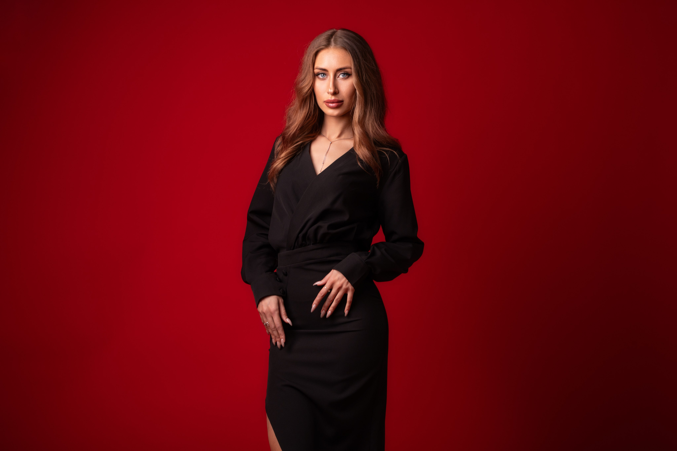 Студийная съемка с Яной на циклораме для «себя»