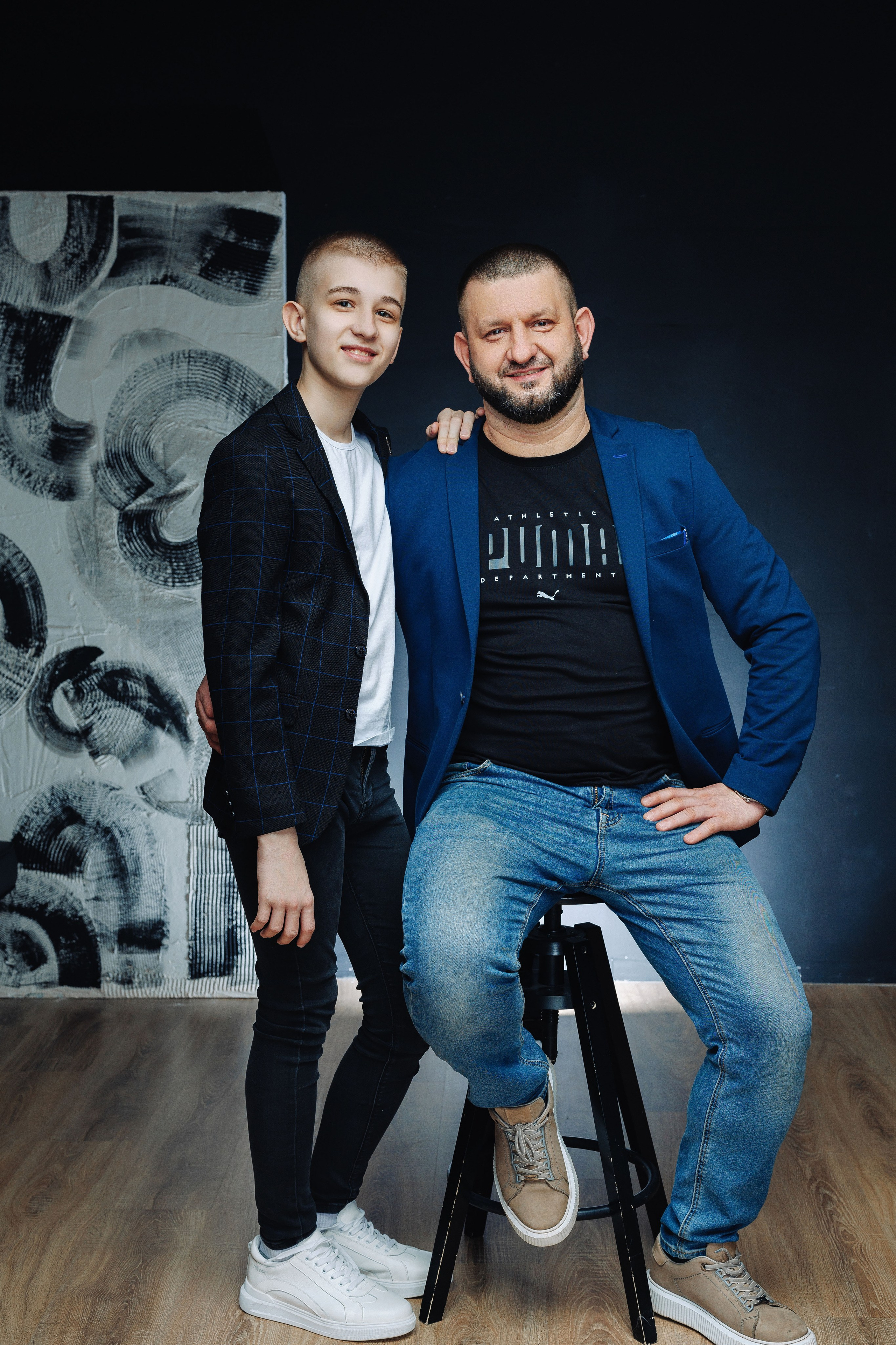 Предновогодняя  семейная съёмка 