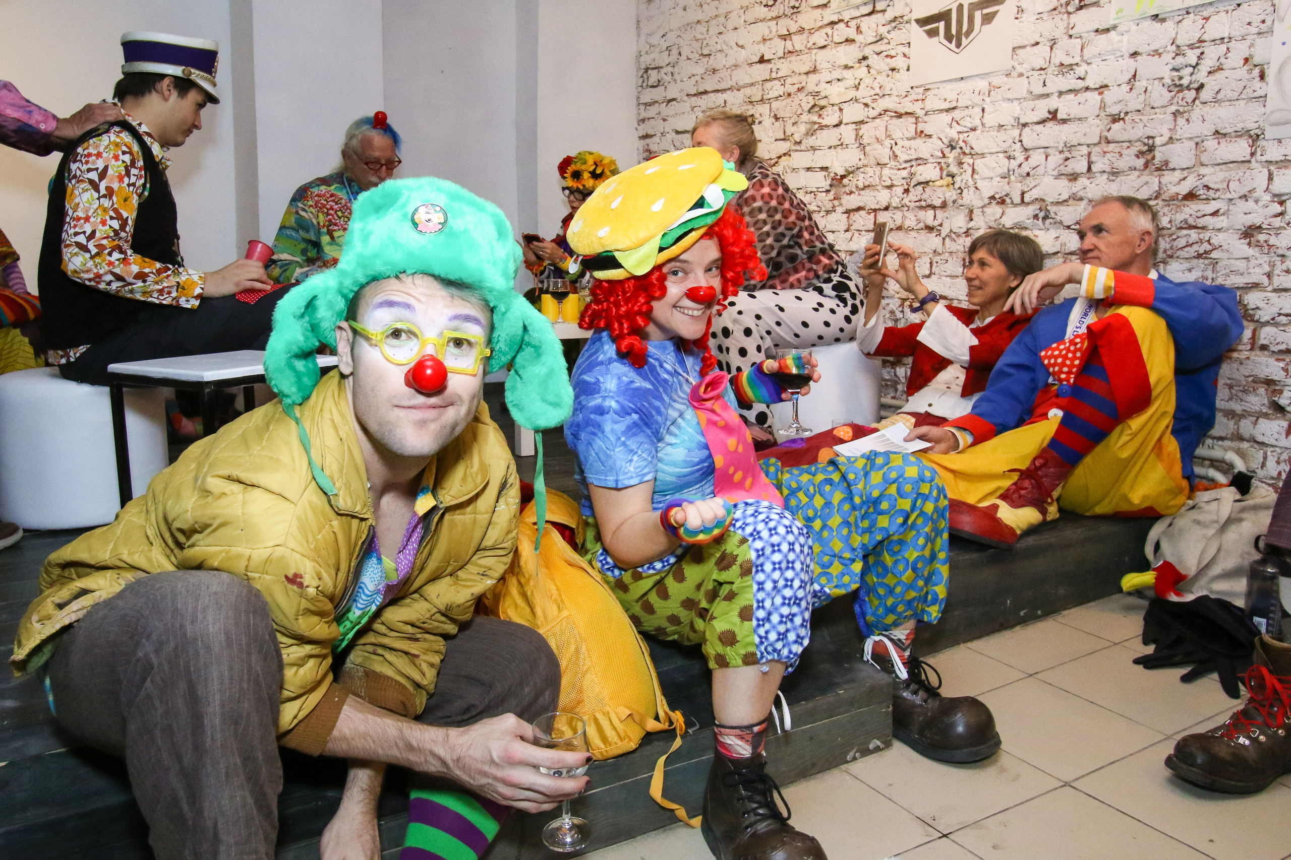 Клоуны. Репортажный и интерьерный фотограф Александра Солдатова