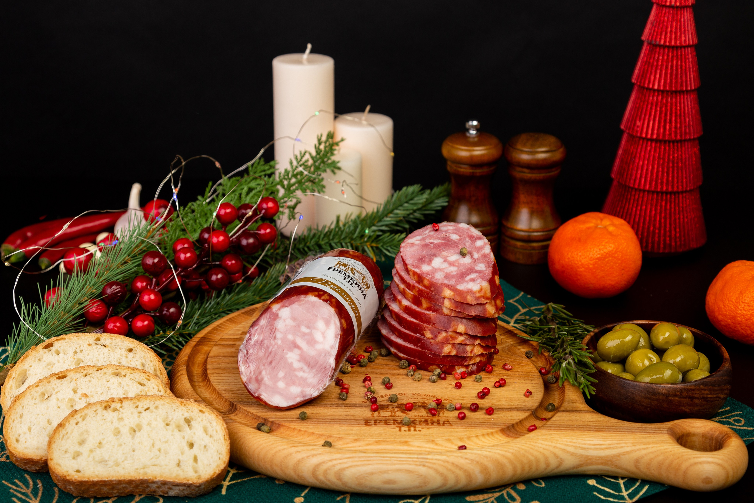 Мясные деликатесы Новогодняя. Фотограф Алексей Зозин в Москве