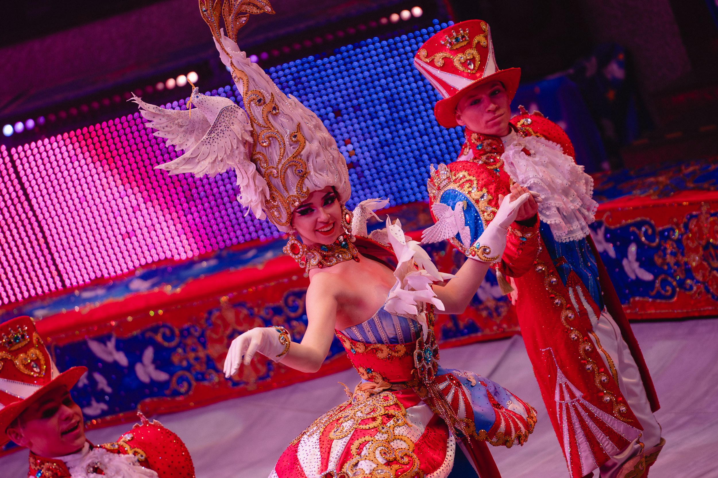 5 Континентов — Пресс-показ в Новосибирском Цирке. Воробьева Ксения — Спортивный и танцевальный фотограф Новосибирск