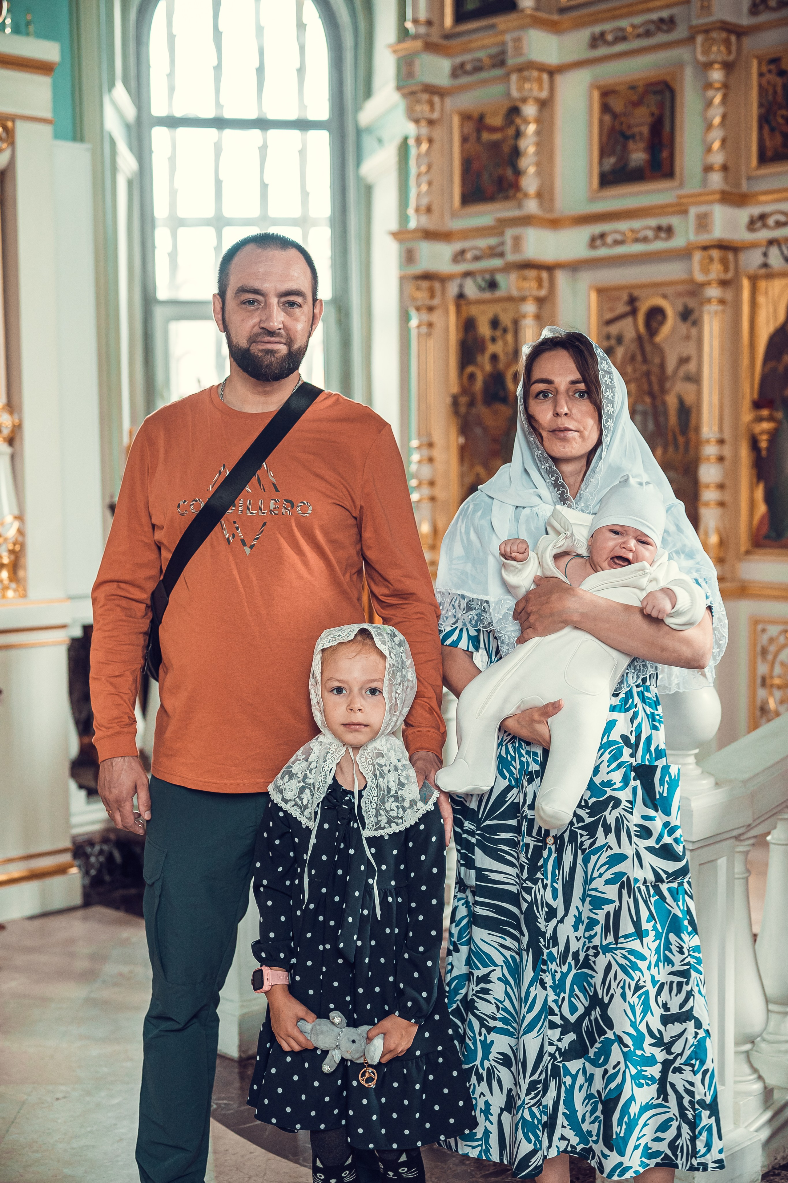 Крещение Павла. Семейный и детский фотограф Москва