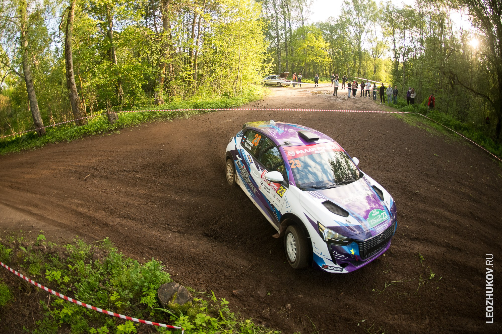 Rally Pushkinskie gory 2025. Sports photographer Leonid Zhukov