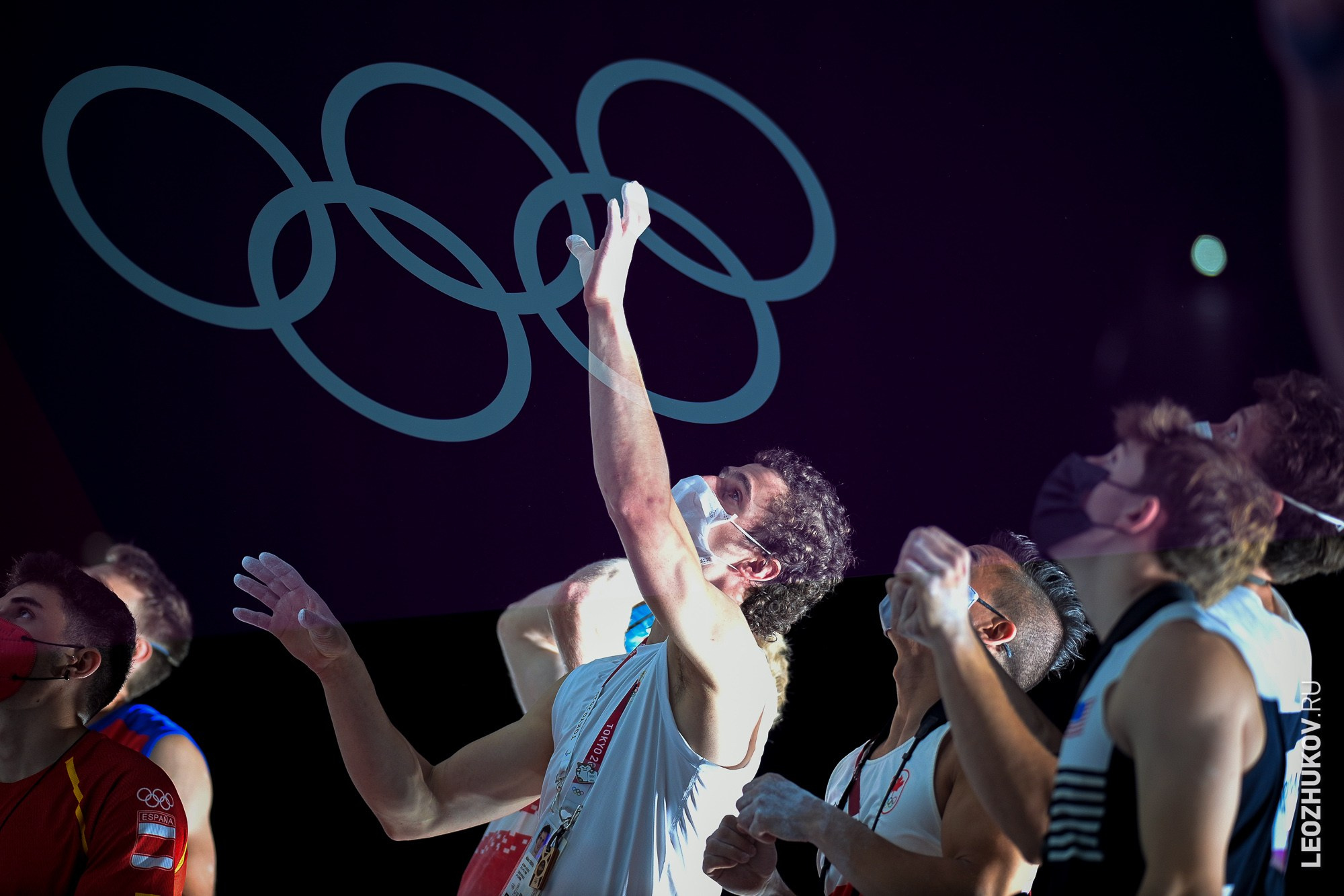 Tokyo-2020 Olympic games. Sports photographer Leonid Zhukov