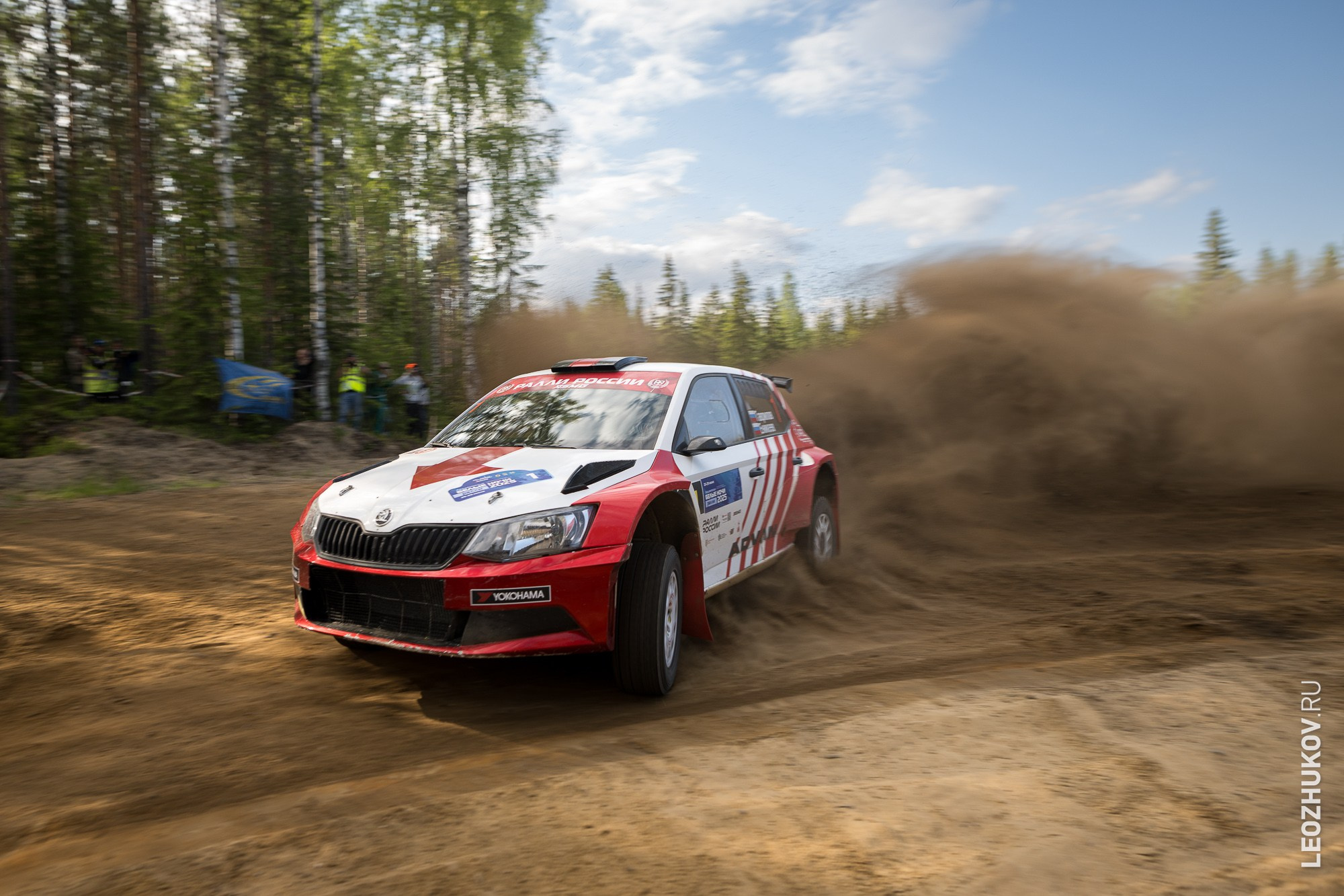 White nights rally 2025. Sports photographer Leonid Zhukov