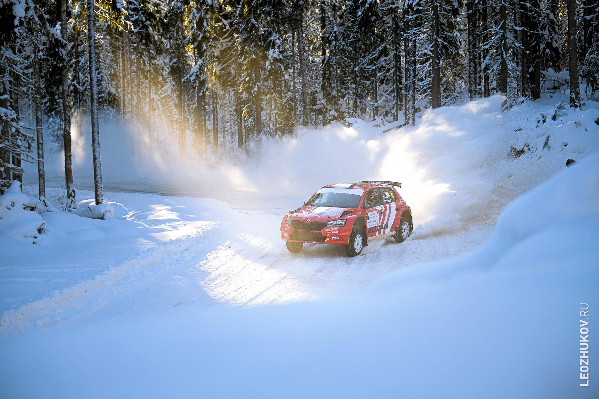 Ралли Лахденпохья 2026. Спортивный фотограф Леонид Жуков