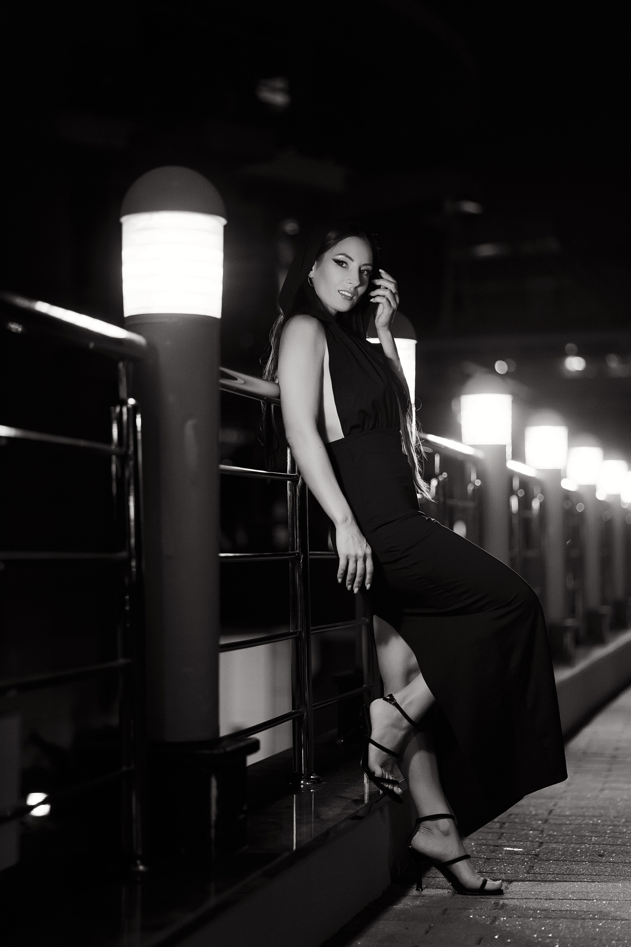 Фотосессия в вечернем городе. Свадебный и семейный фотограф в Сочи Денис Вялов