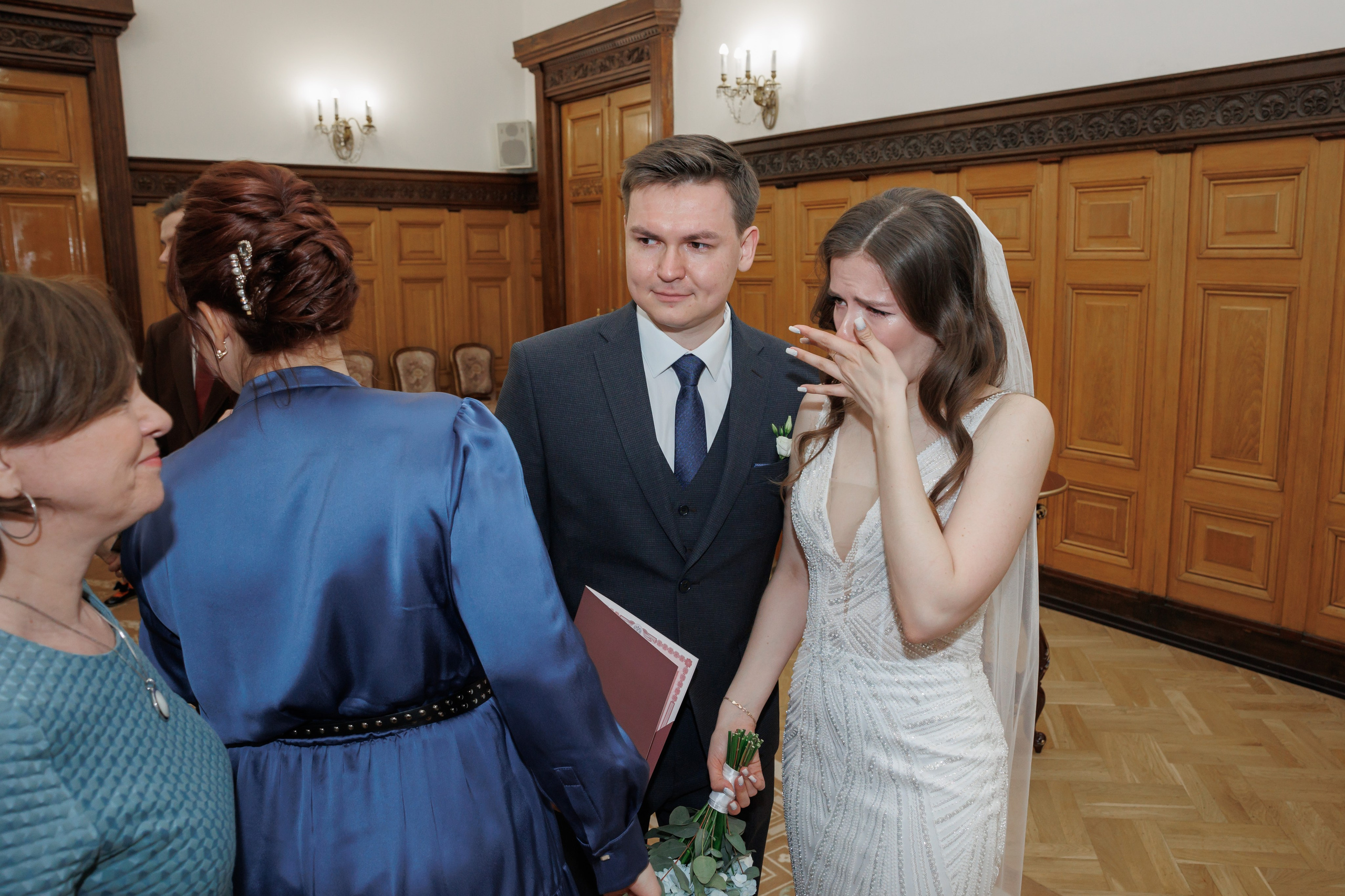 Даша и Дима, Грибоедовский ЗАГС. Свадебный и репортажный фотограф (Москва, Королев и другие)