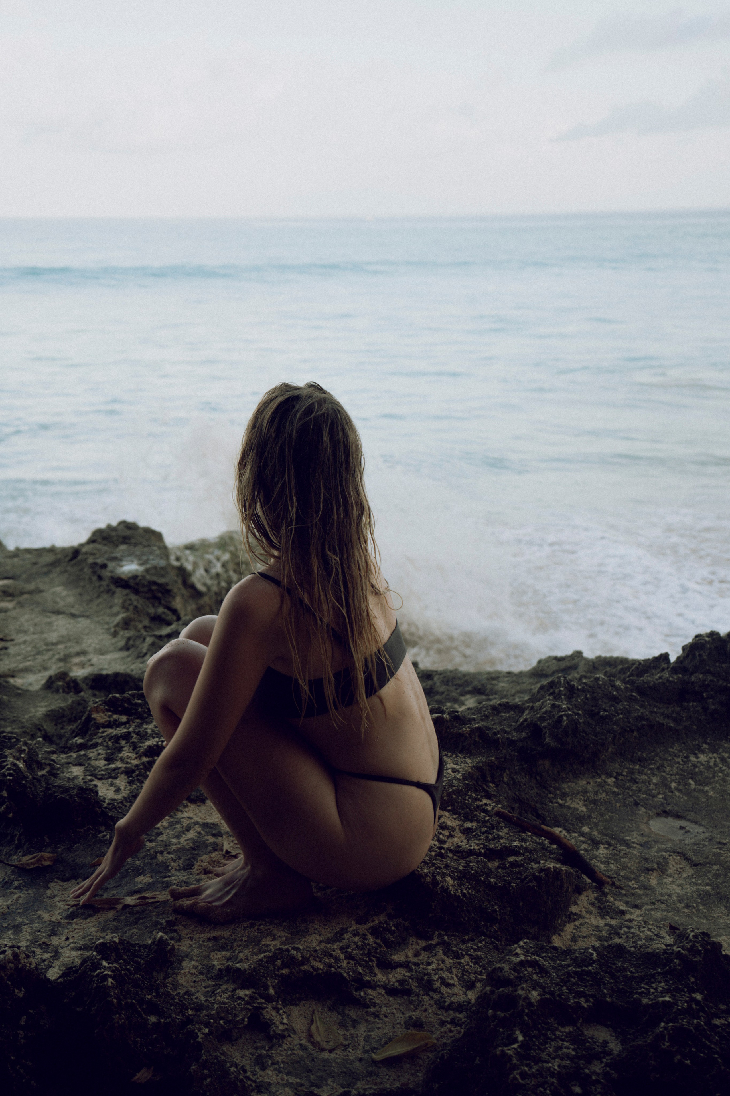 Полина, океан — Фотосессия на берегу — Xeni Photography. Xeni Photography