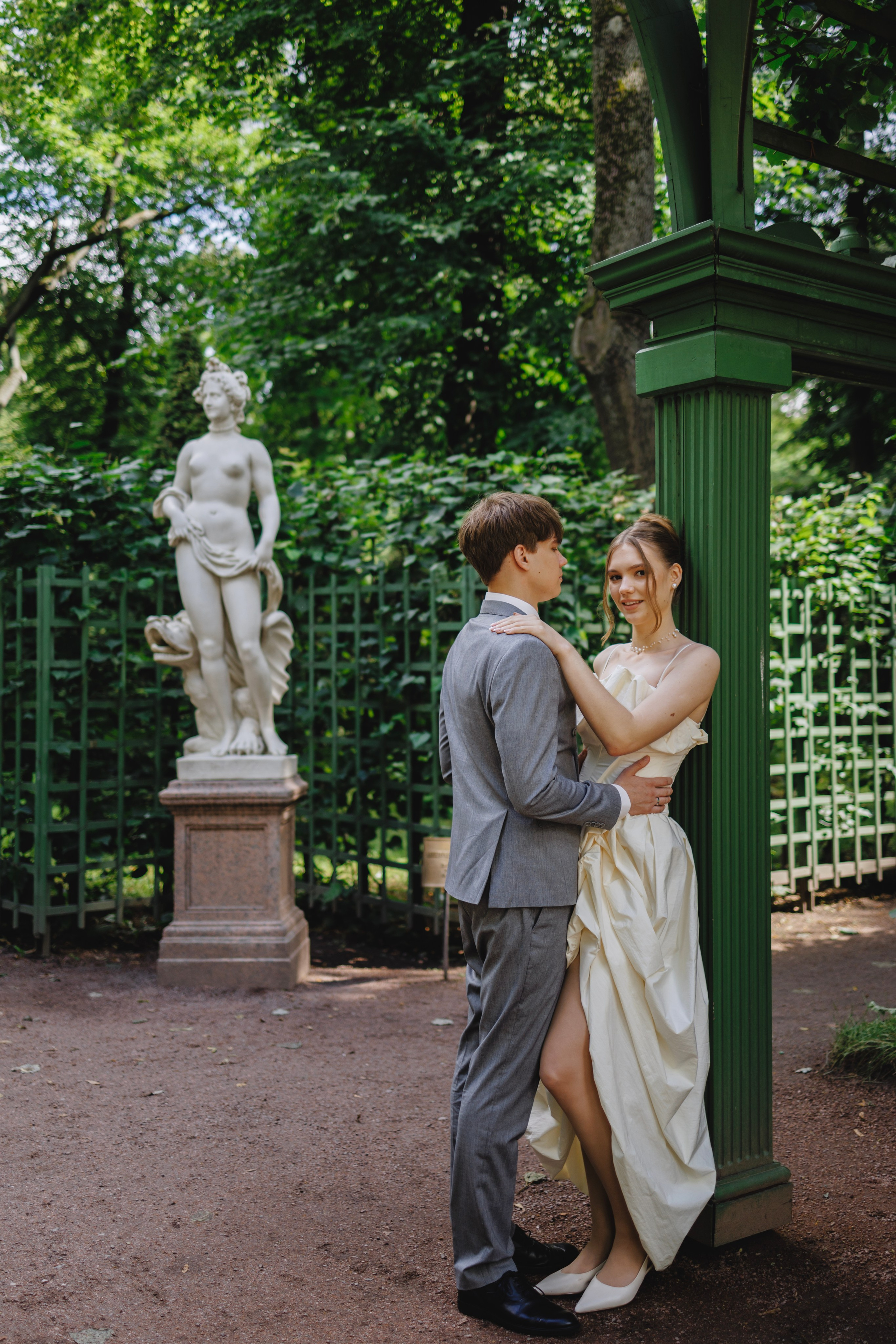 Артем Варвара, Летний сад. Боженова Елена фотограф Санкт-Петербург