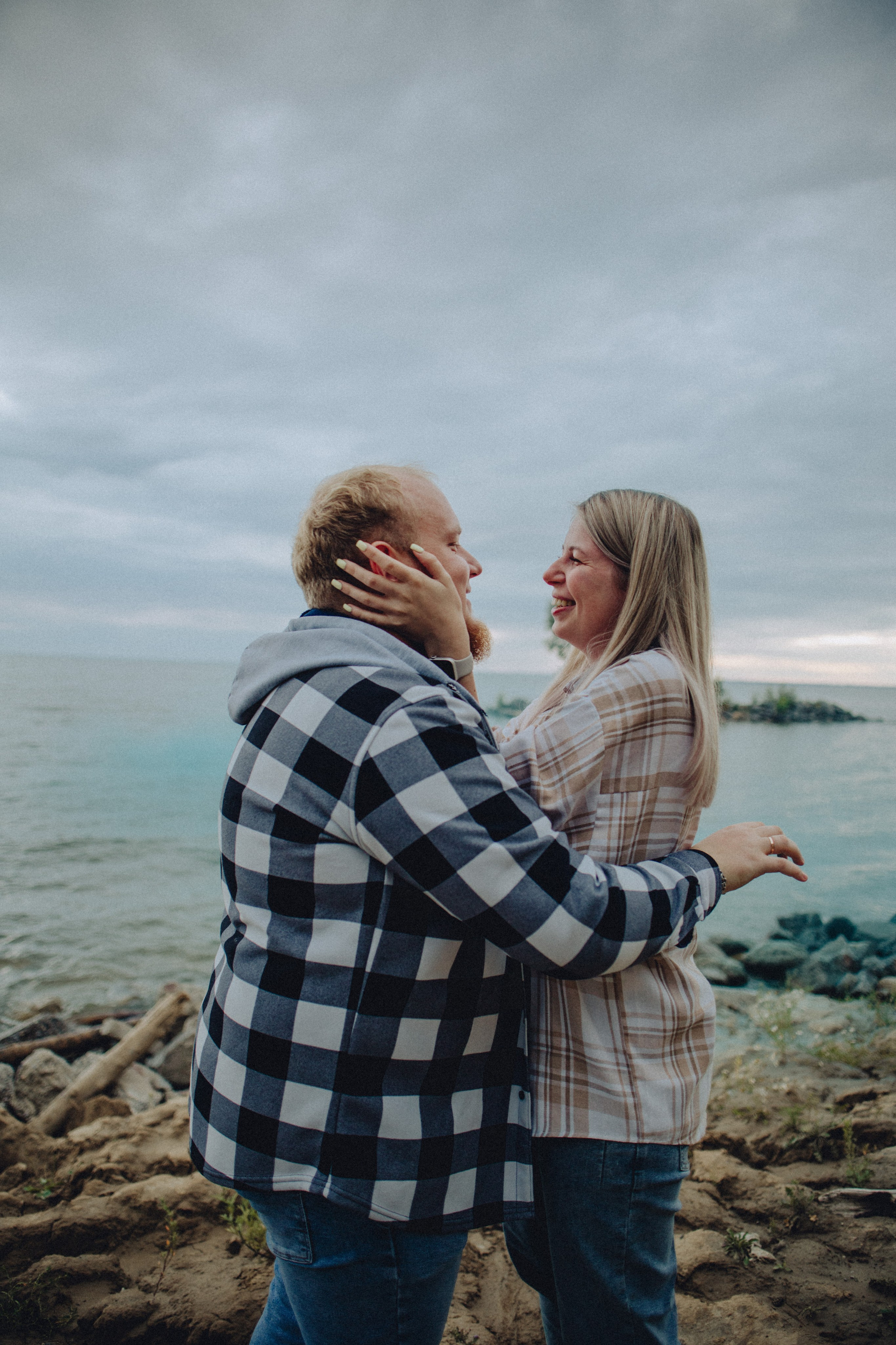Для Ники | гендер-пати на берегу 🩷💙. Портретный фотограф в Новосибирске