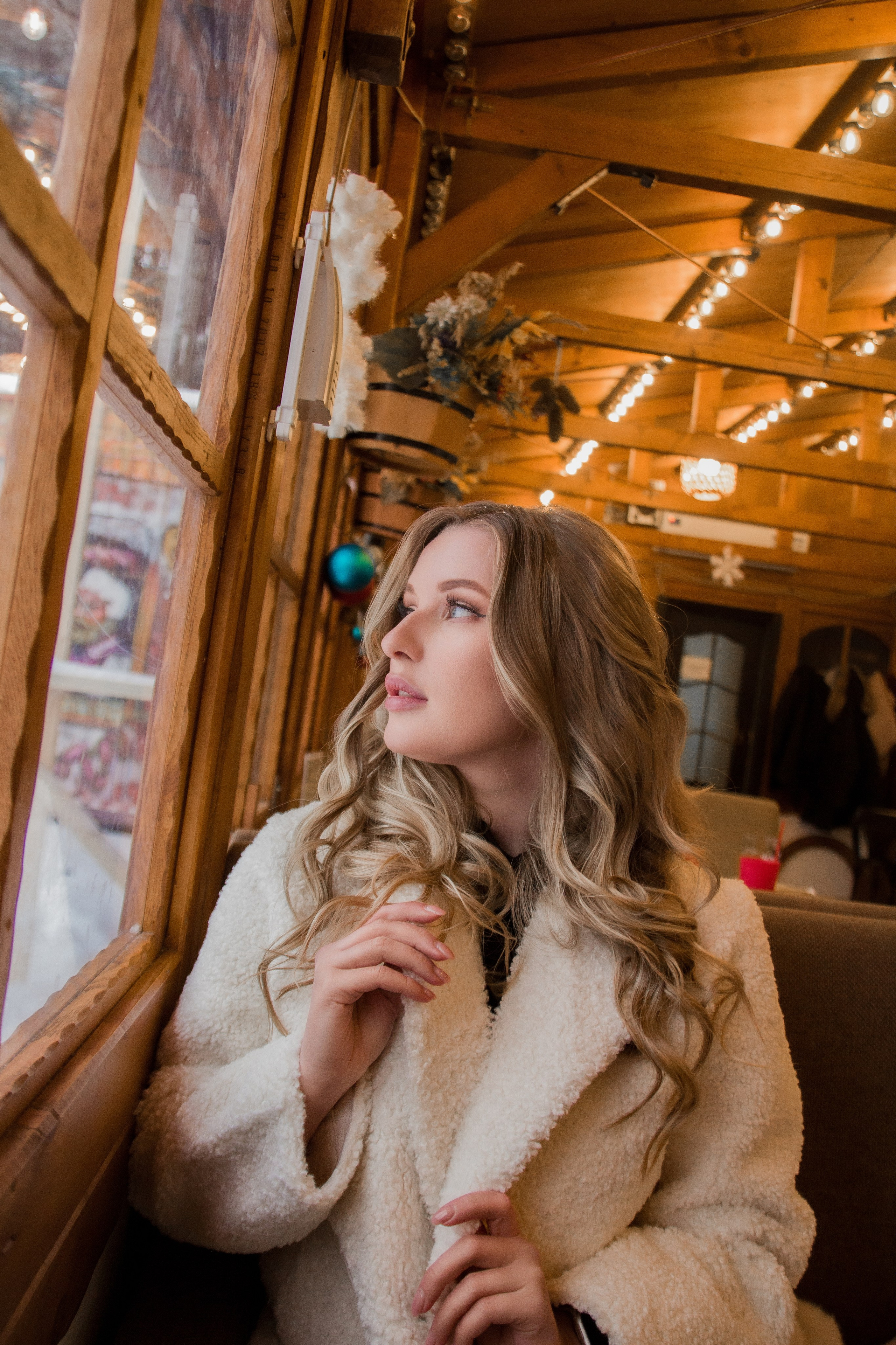 Морозный день. Женский портрет и немного больше в Санкт-Петербурге