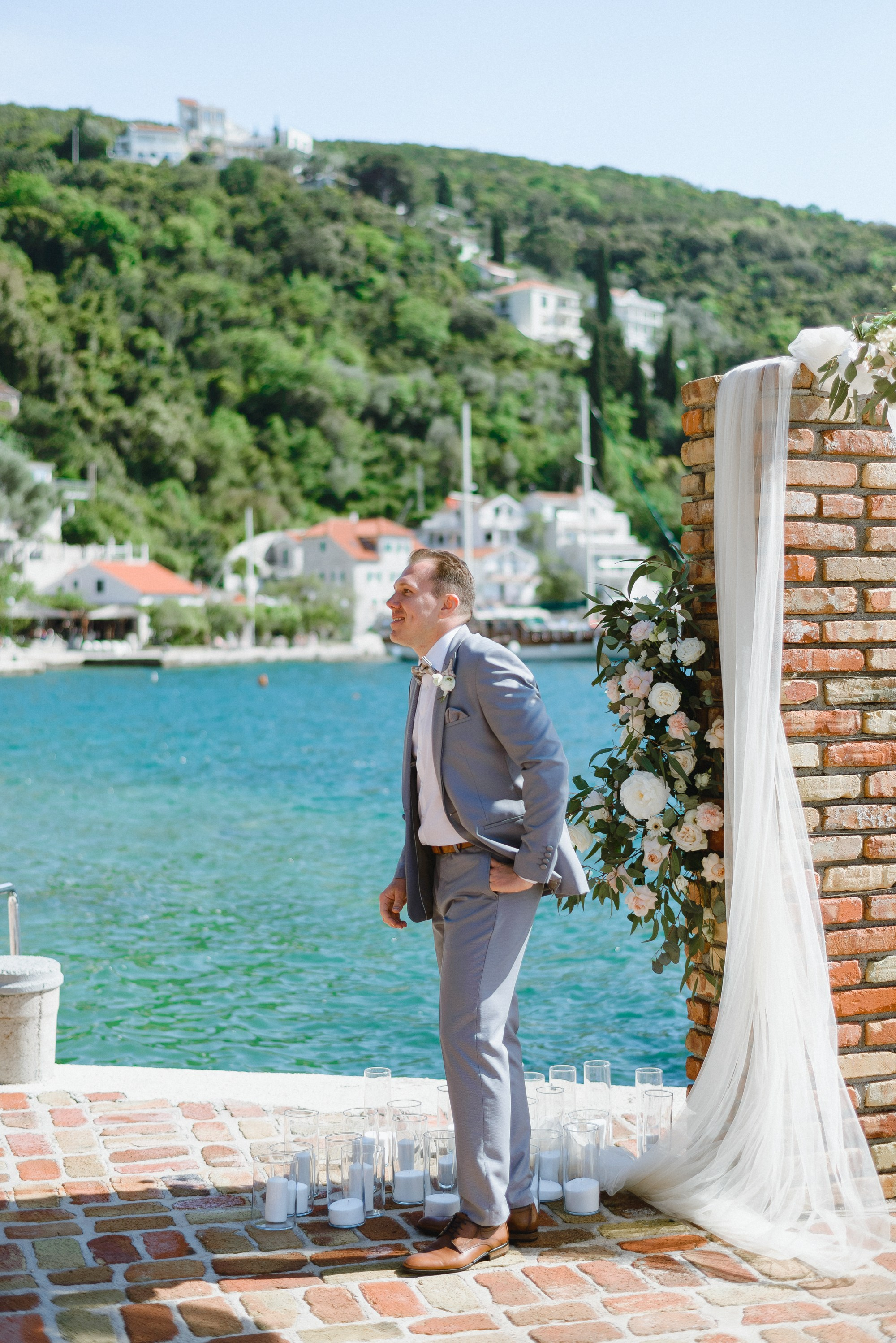 Свадебная церемония в Черногории. Изящная фотография | Ксения Милушкина